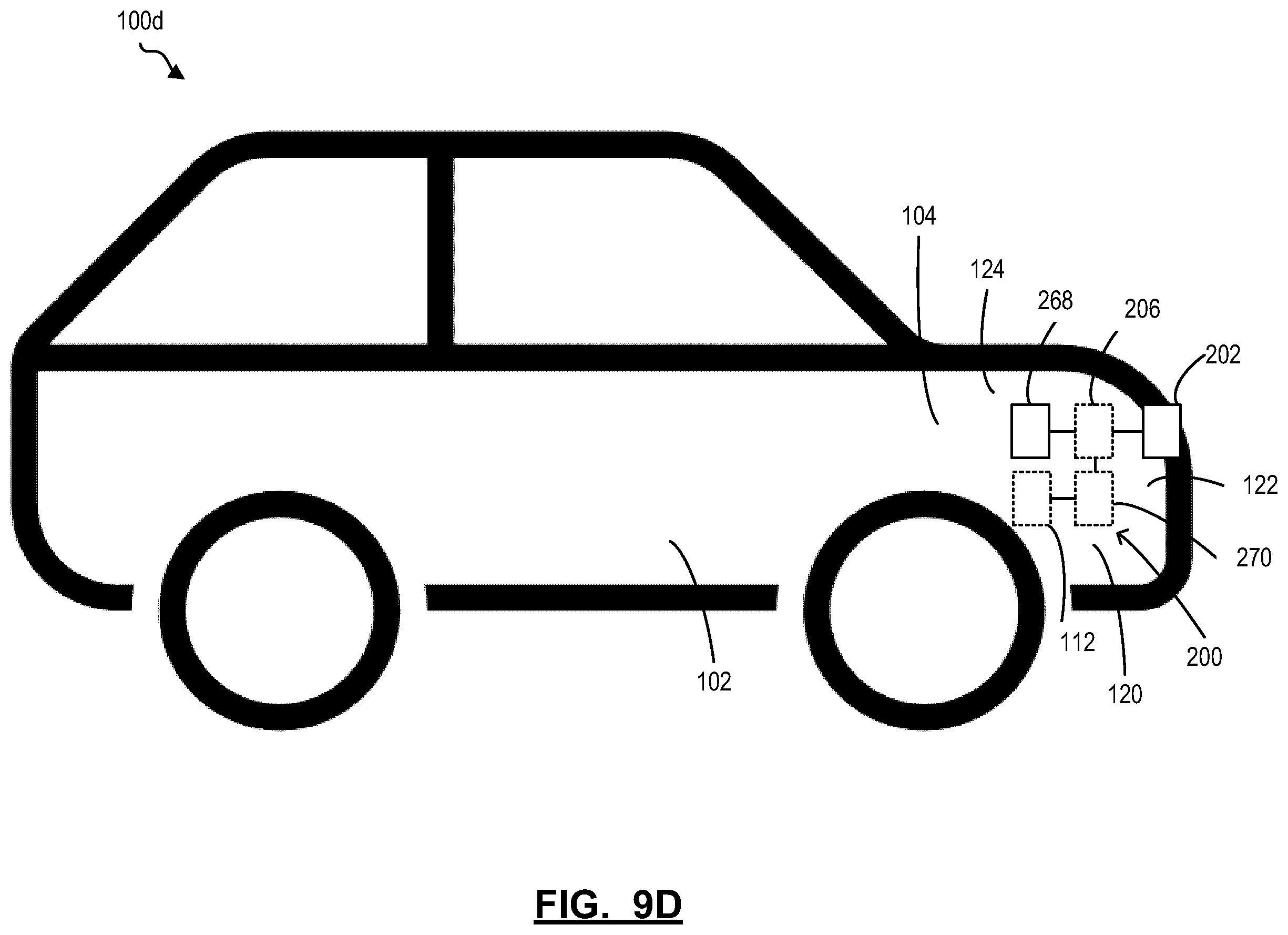 Patent US12129835 Figure 19 – Vehicular wind turbine system for drag reduction