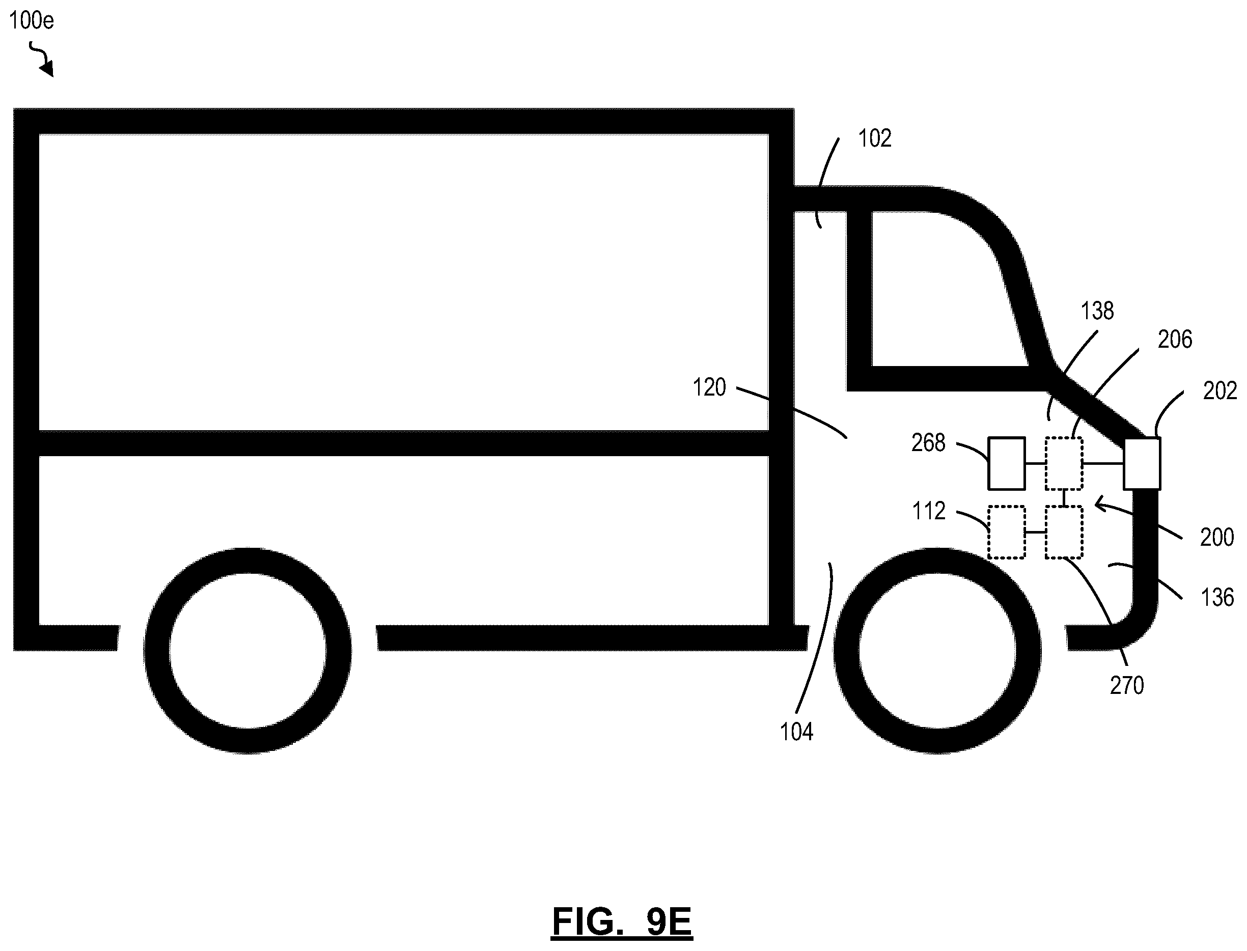 Patent US12129835 Figure 20 – Vehicular wind turbine system for drag reduction