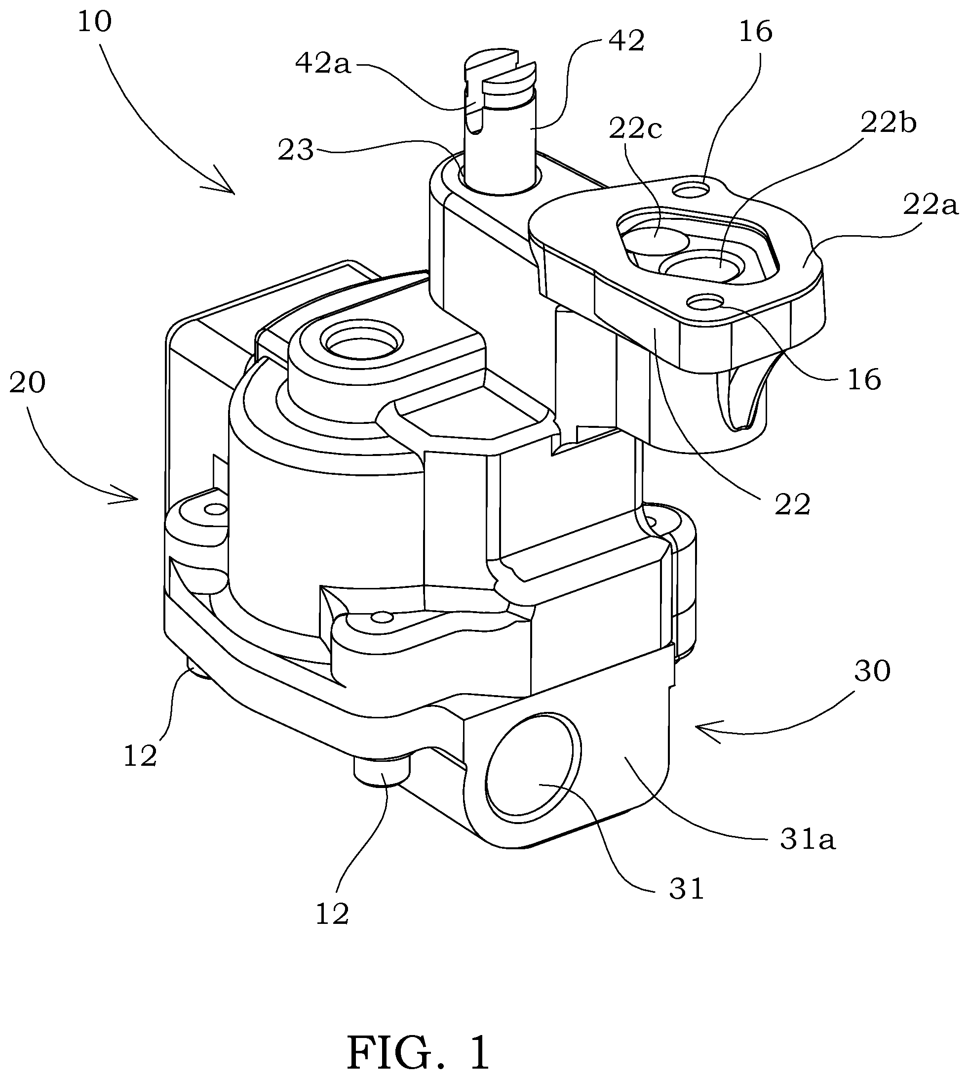 Patent US12129849 — Pump system — Figure 1