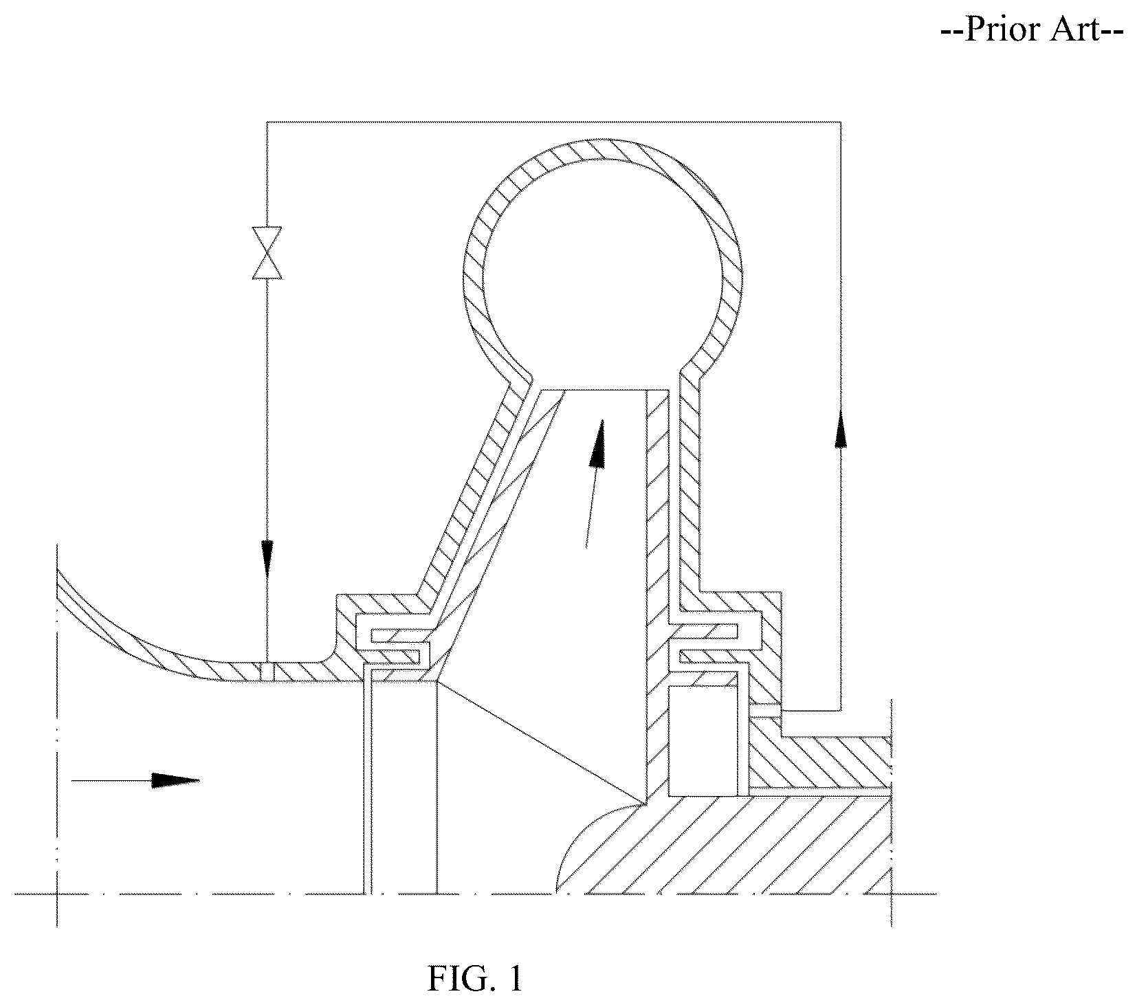 Patent US12129870 Figure 1 – Adjusting apparatus for improving anti-cavitation effect of water pump and control method thereof
