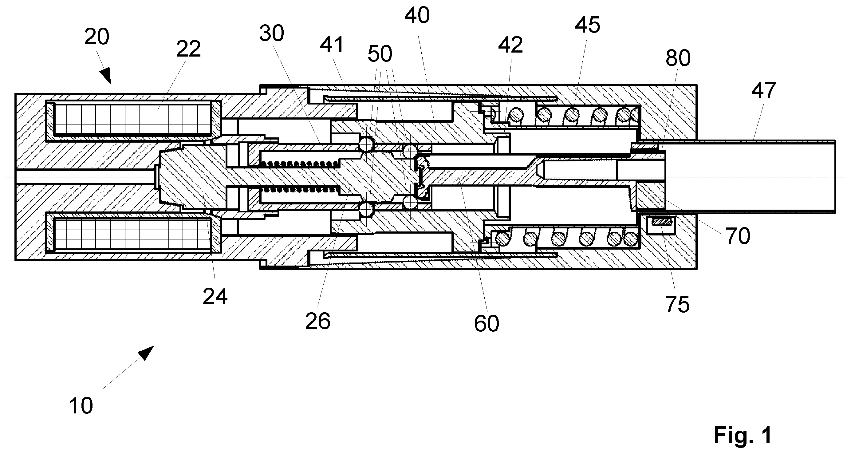 Patent US12129877 — Locking unit — Figure 1