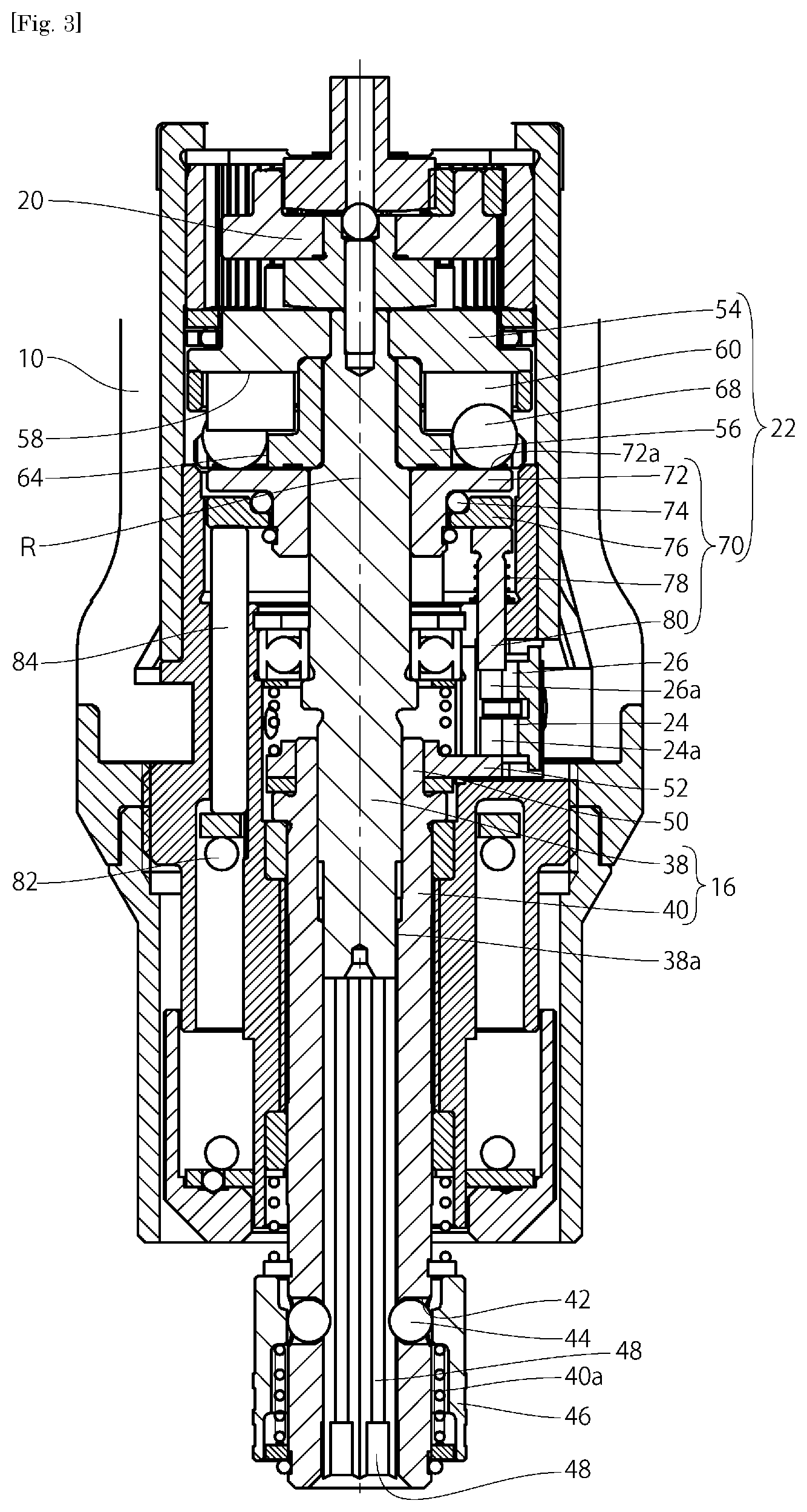 Patent US12129897 Figure 3 – Clutch mechanism and power tool