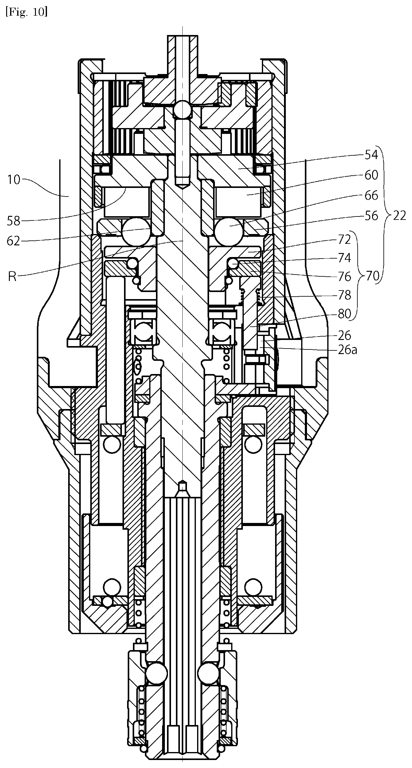 Patent US12129897 Figure 10 – Clutch mechanism and power tool