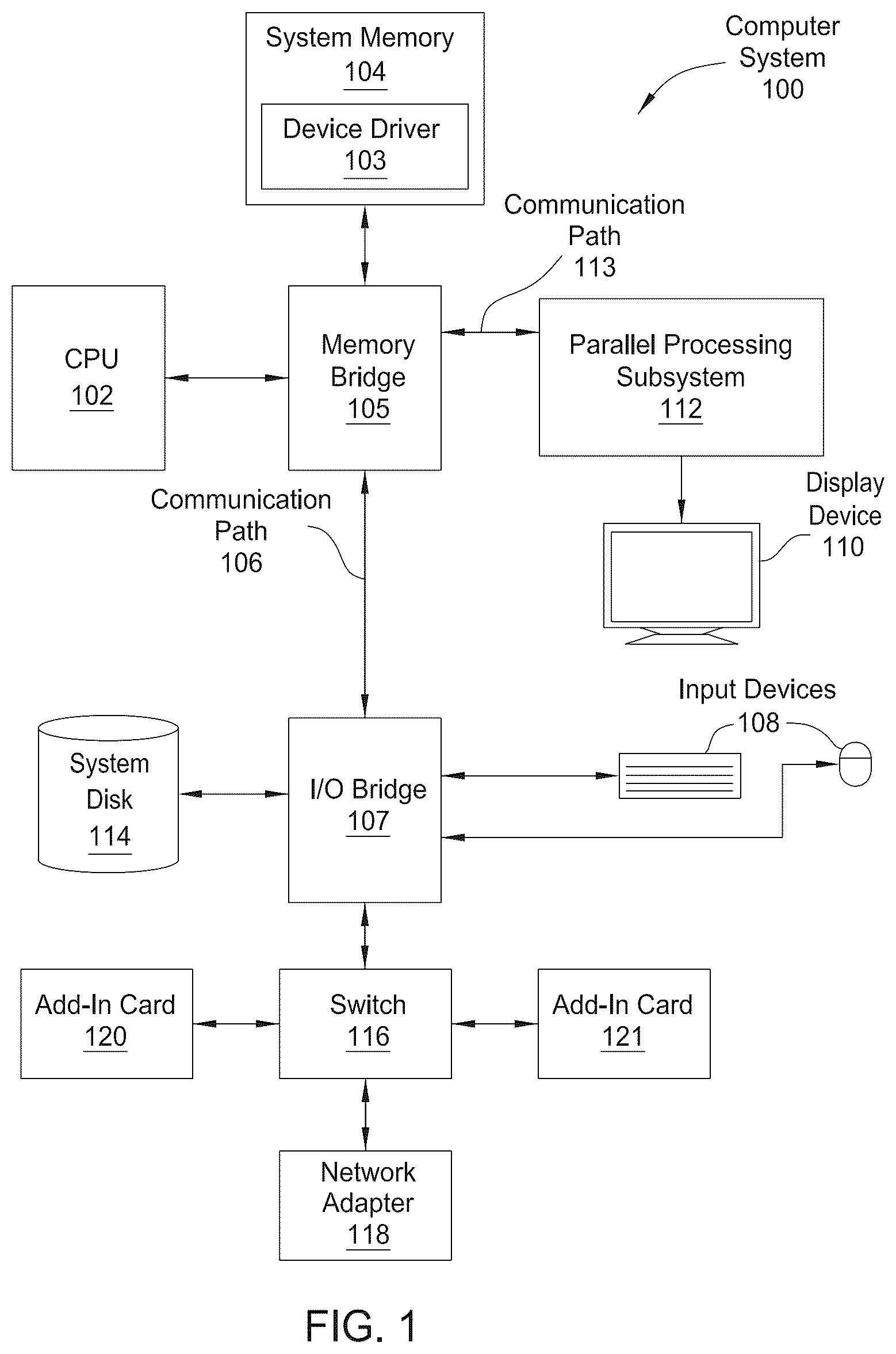 Patent US12129901 — Leaf spring for an integrated circuit heat sink — Figure 1