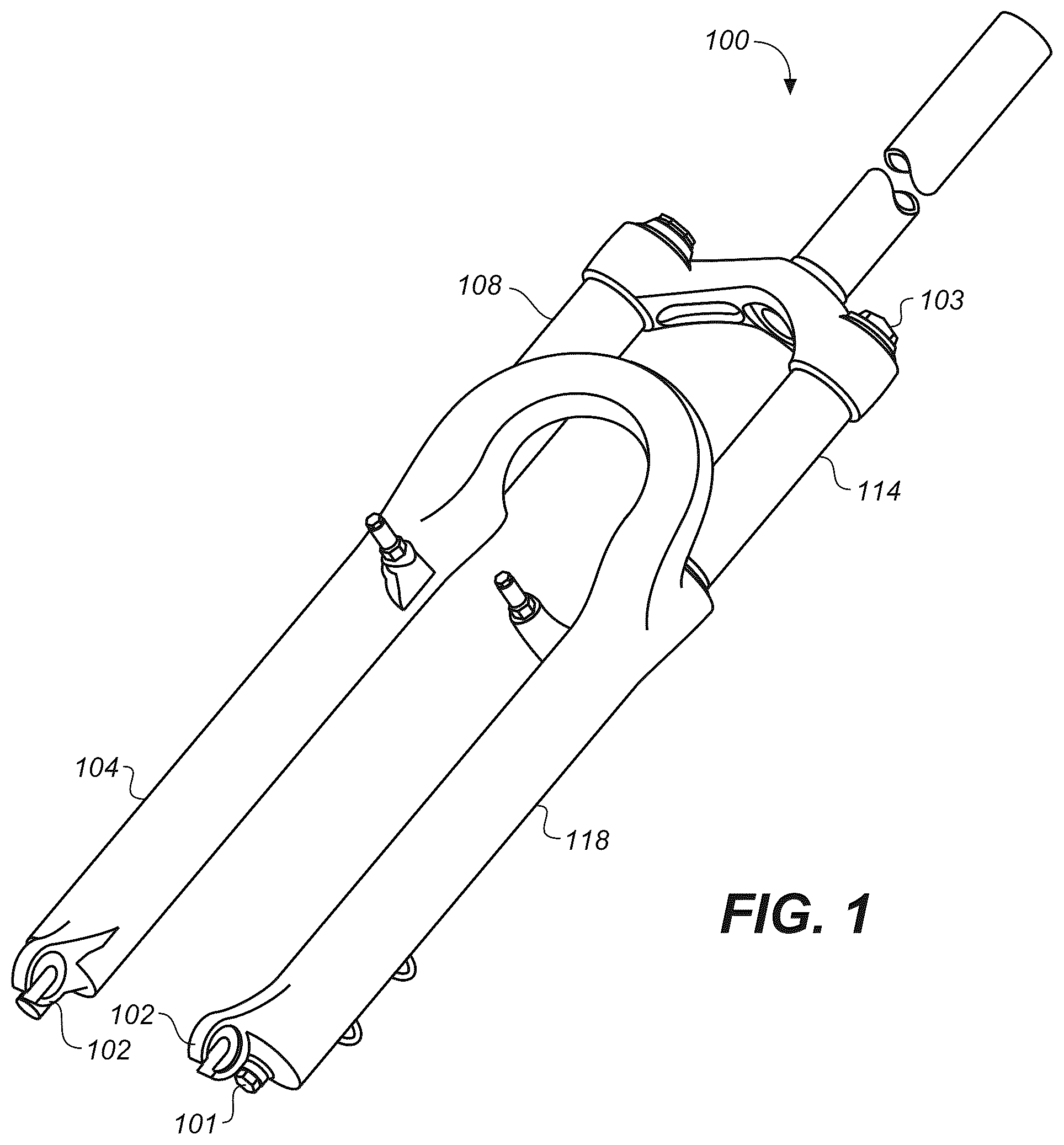 Patent US12129909 — Method and apparatus for an adjustable damper — Figure 1