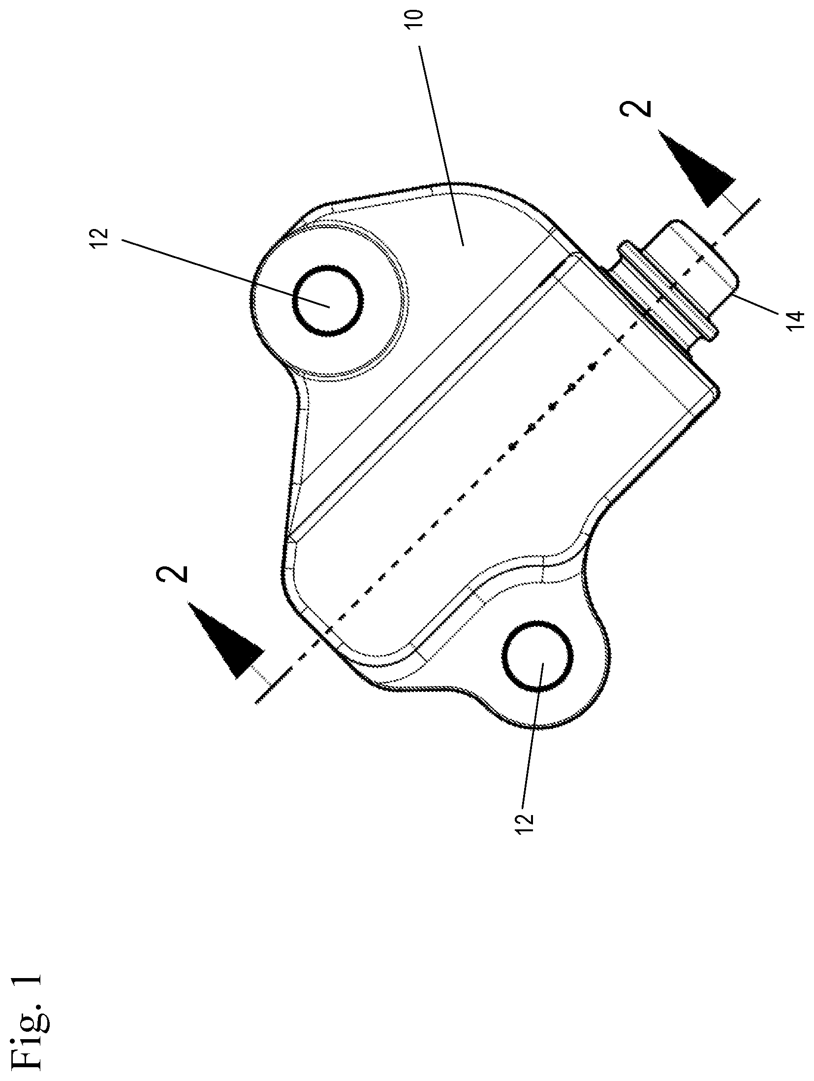 Patent US12129925 — Variable tune hydraulic tensioner — Figure 1