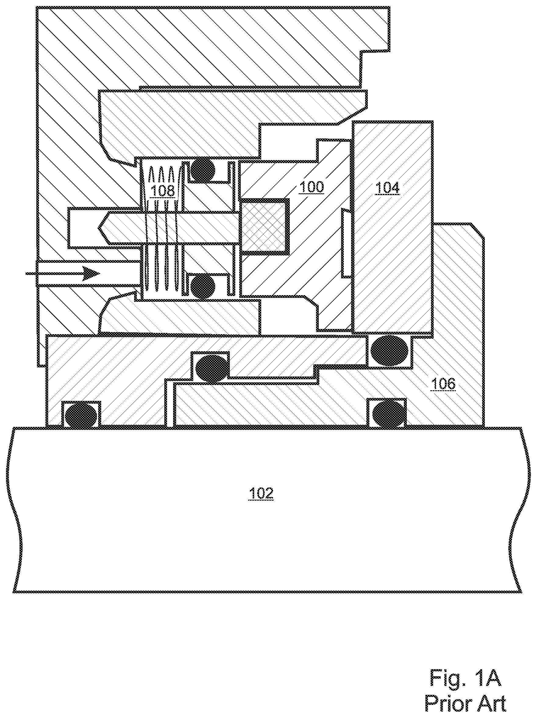 Patent US12129928 Figure 1 – Pneumatic standstill shaft seal