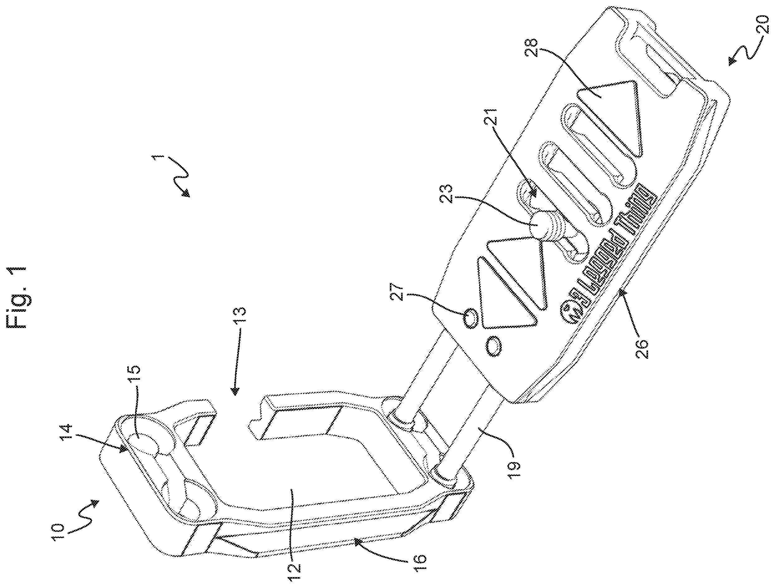 Patent US12129956 — L-bracket — Figure 1