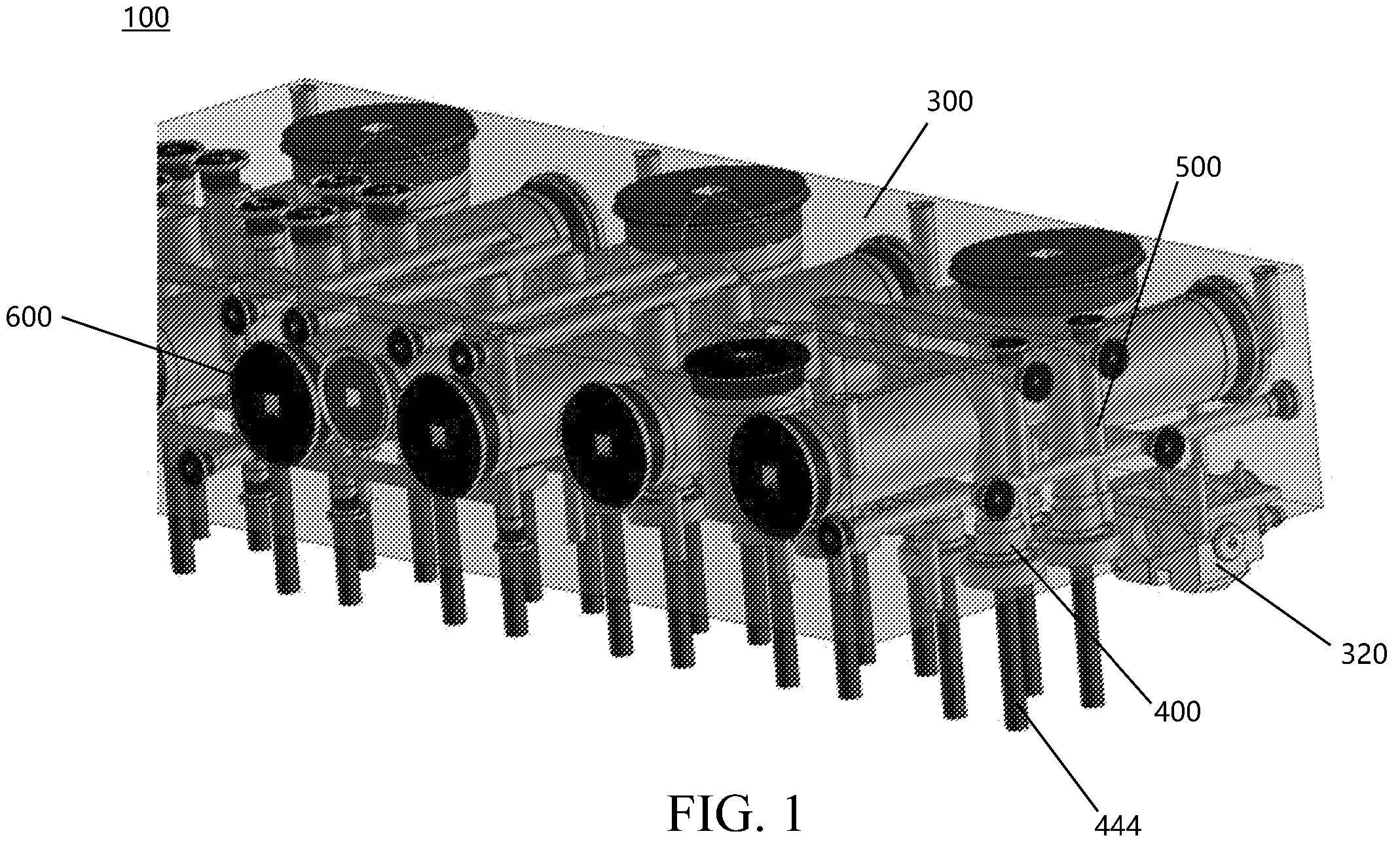 Patent US12129965 — Lubrication atomization for a gas cylinder arrangement — Figure 1