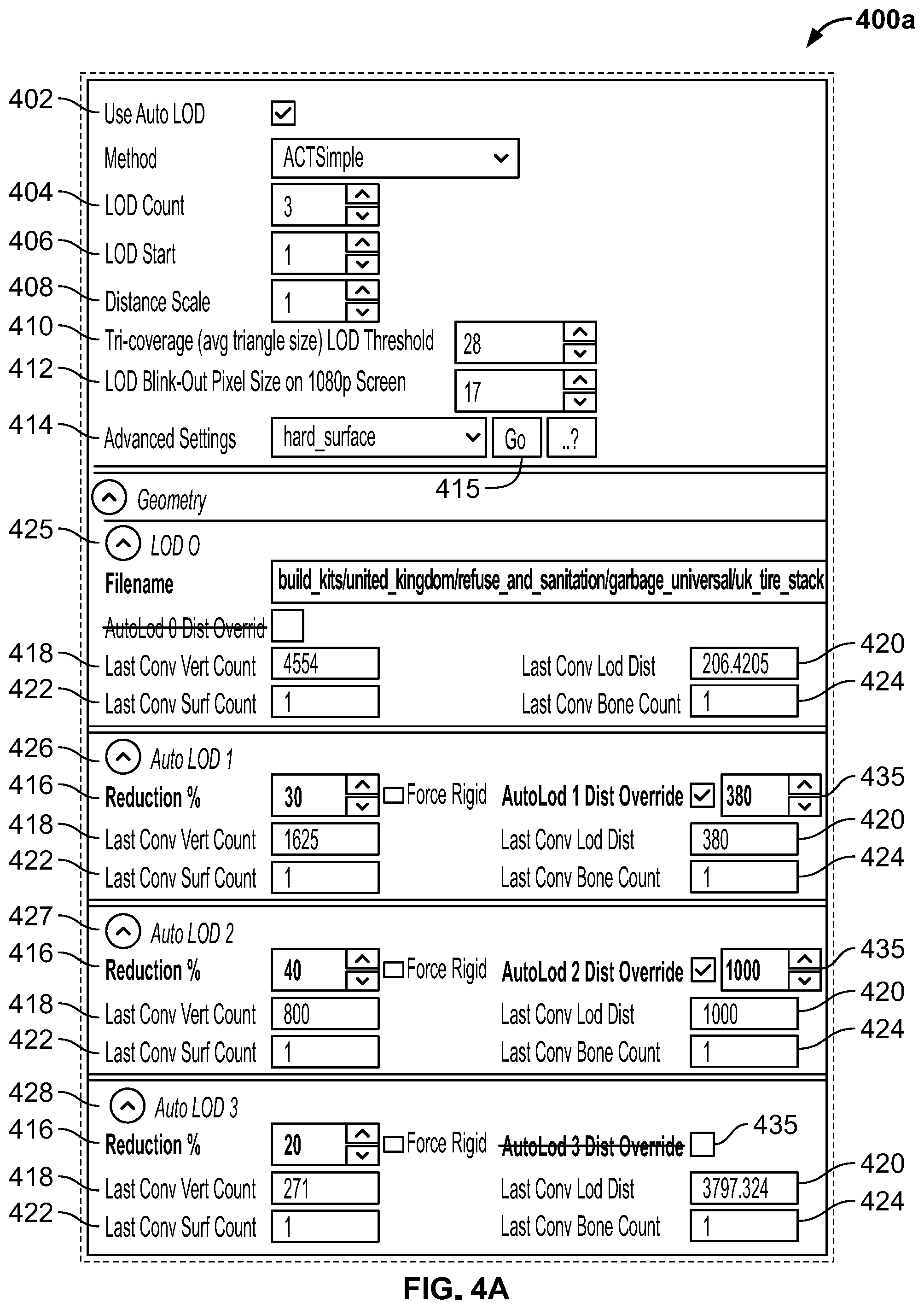 Patent US12134038 Figure 6 – Methods and systems for generating proxy level of detail visual assets in a video game