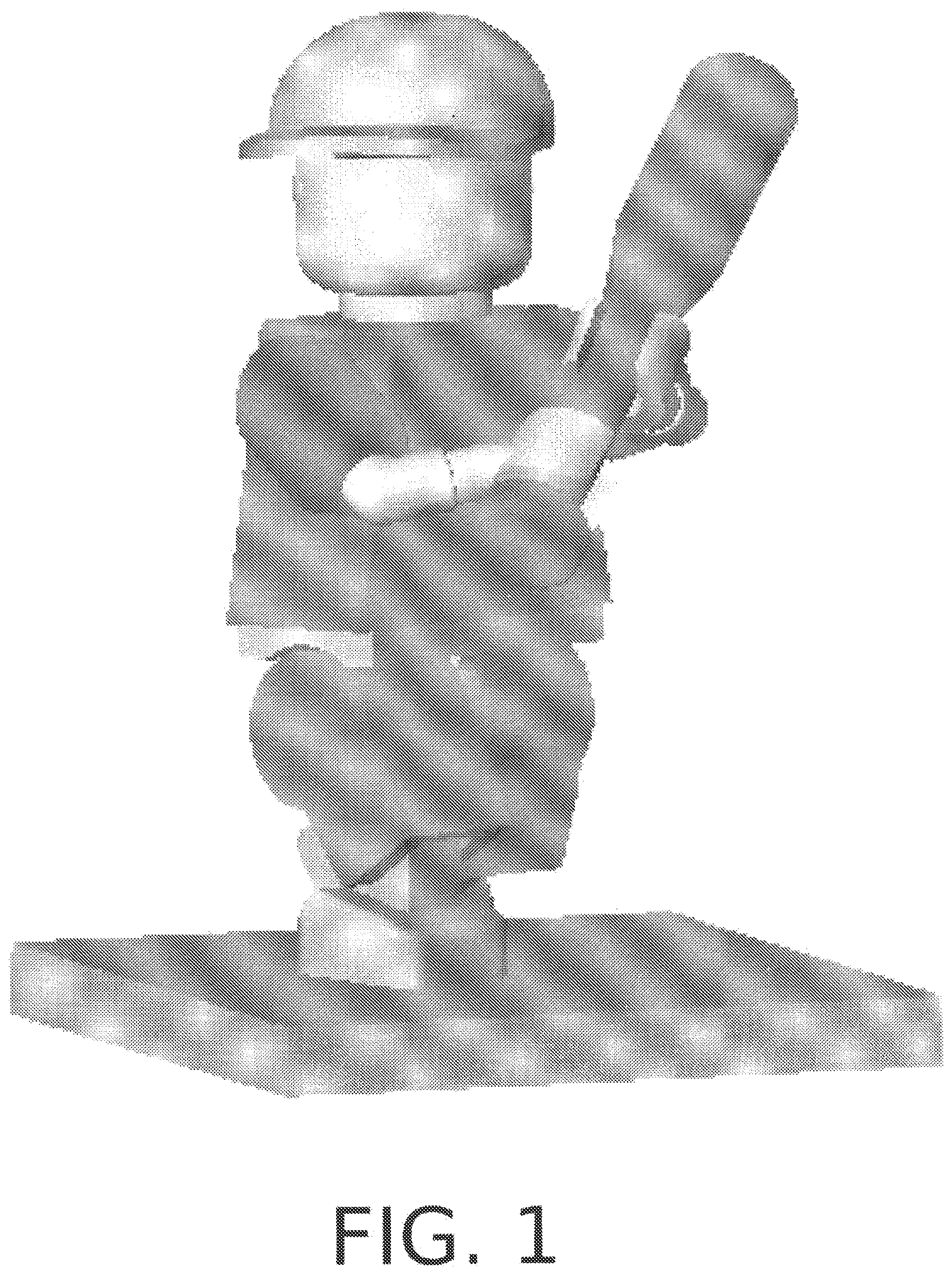 Patent US12134044 — Toy sports-player figure — Figure 1