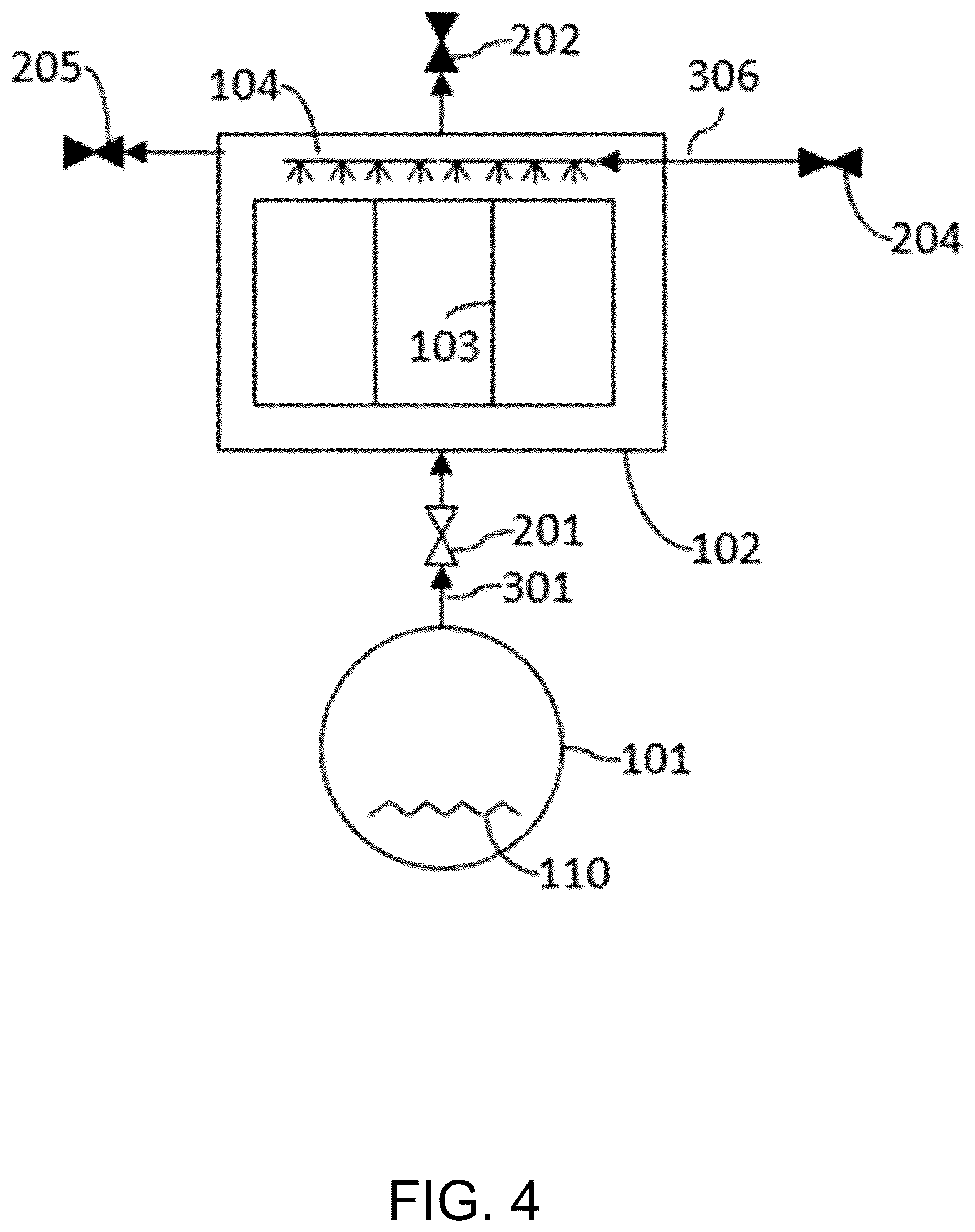 Patent US12134070 Figure 4 – Mechanical vapor re-compressor heat pump for separating CO 2 from water vapor in temperature-vacuum swing adsorption cycles
