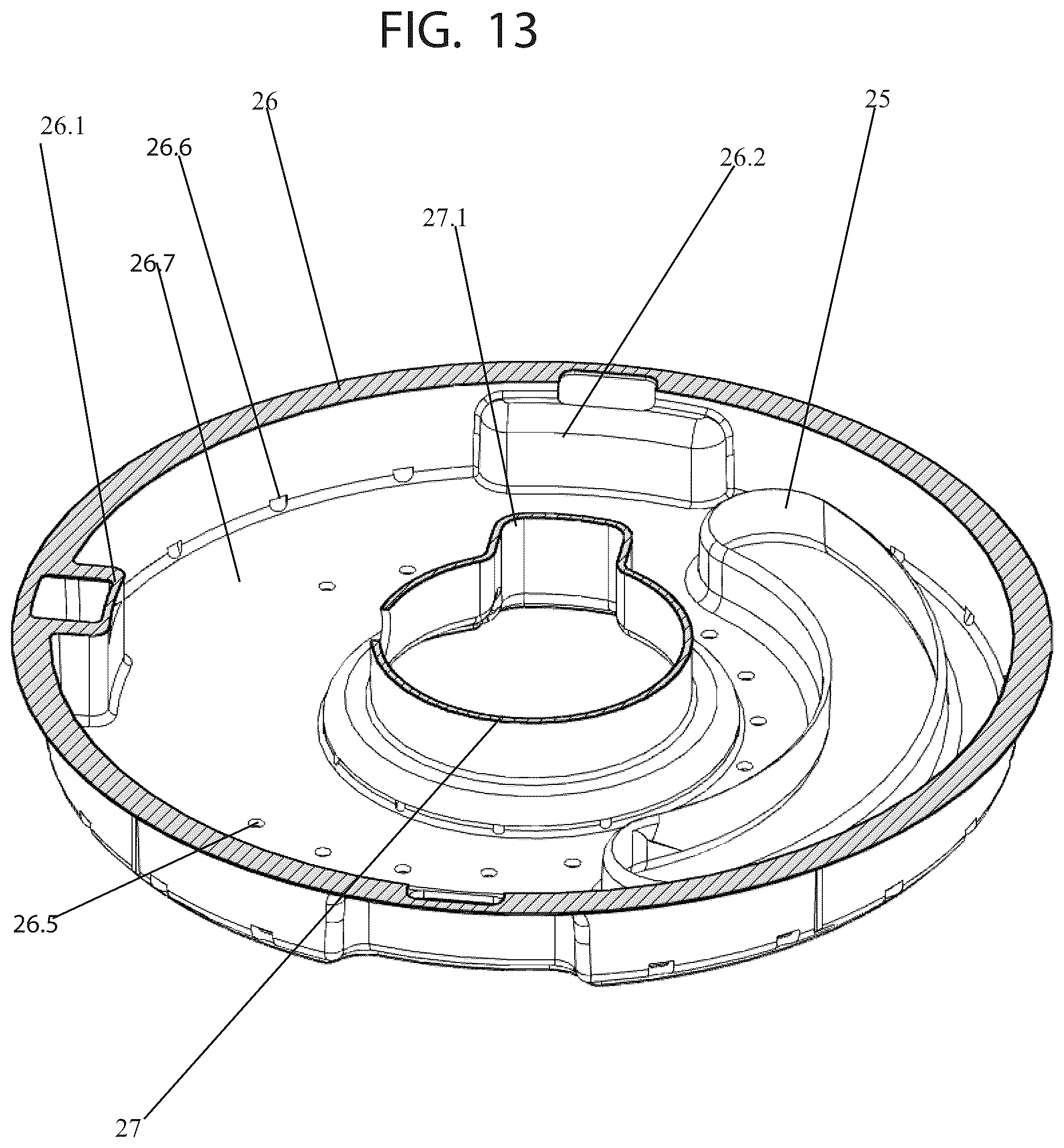 Patent US12134072 Figure 14 – Air purifying machine and process