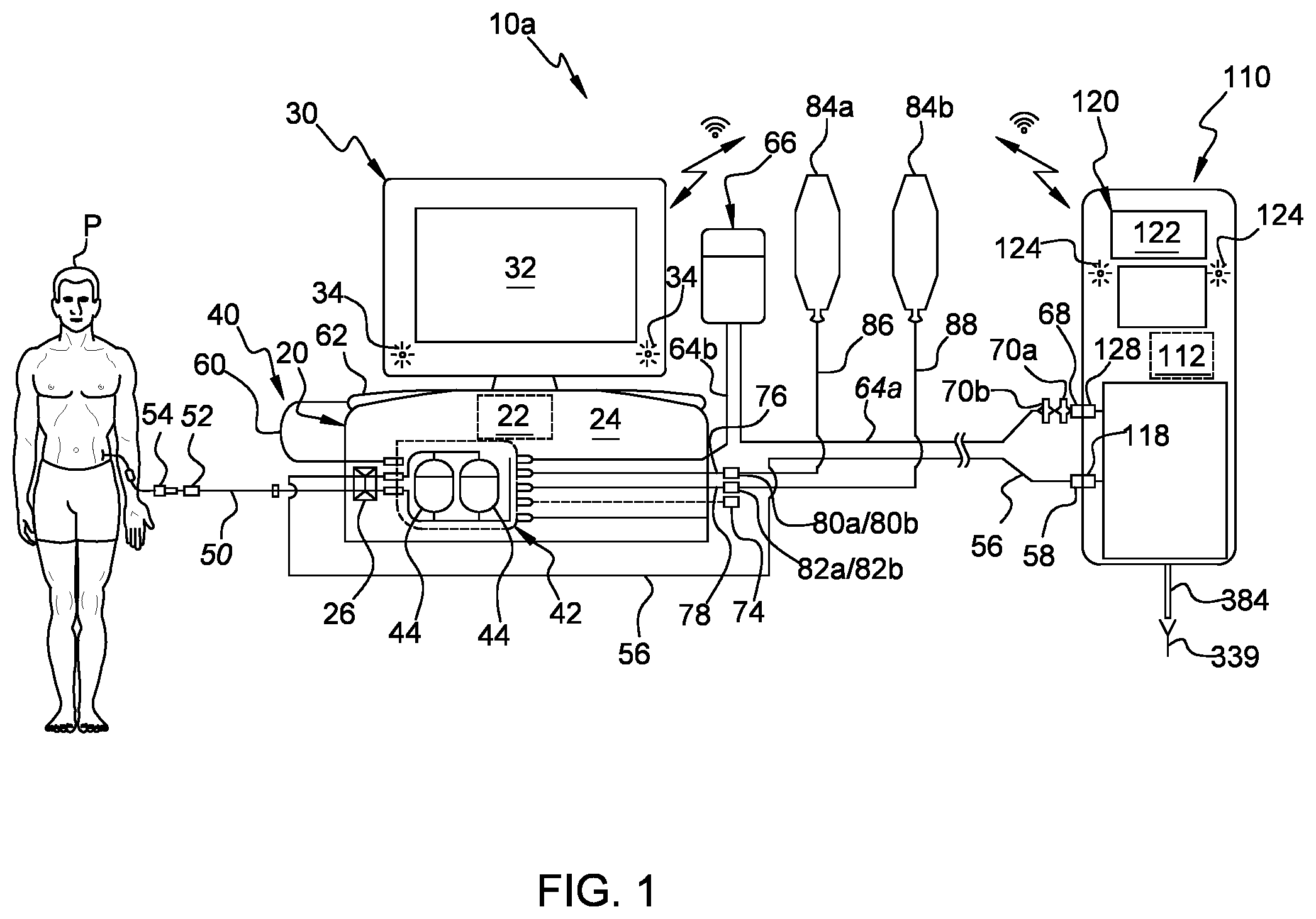 Patent US12134076 Figure 1 – Water purification apparatus and methods for cleaning the water purification apparatus