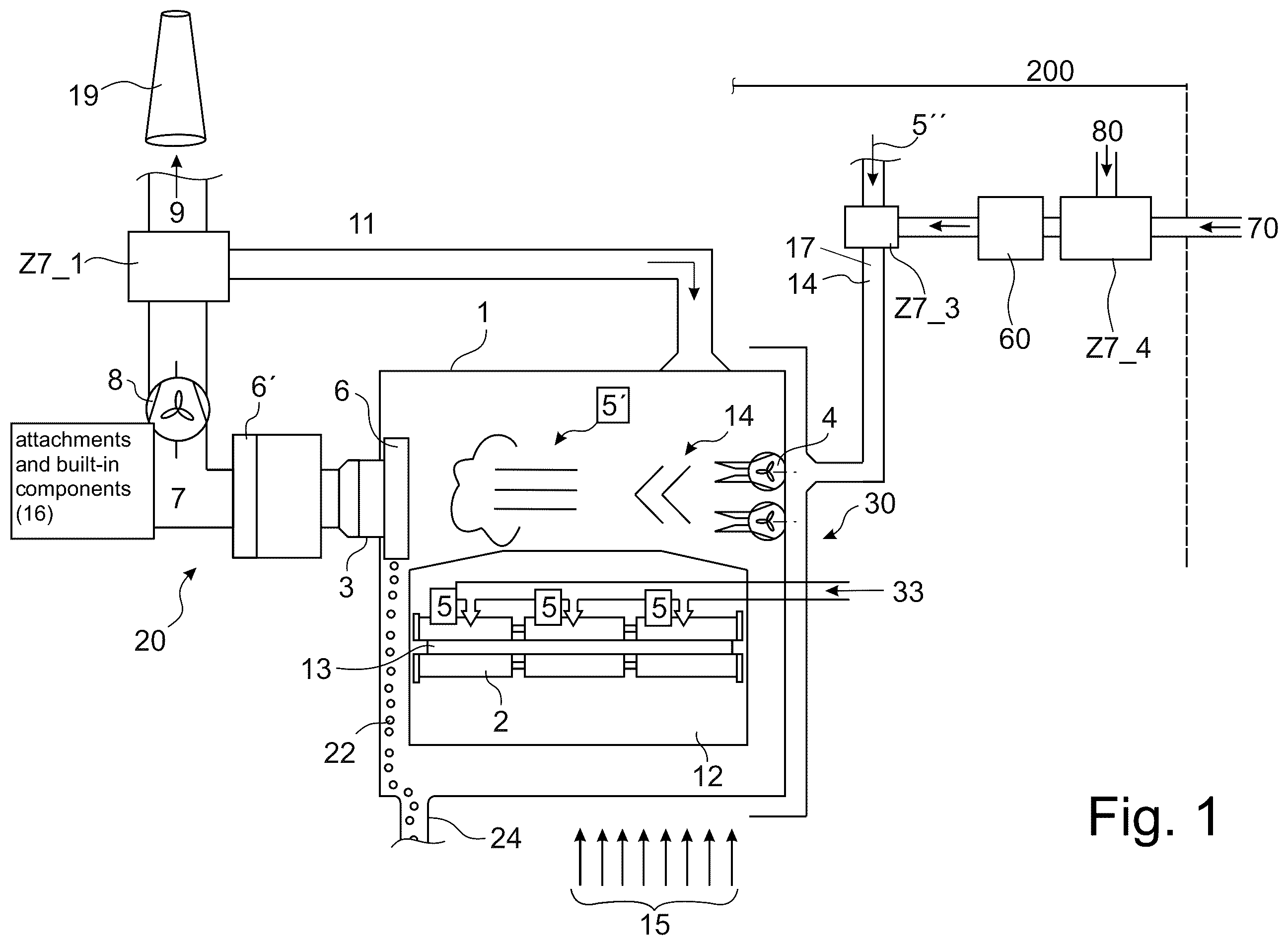 Patent US12134126 — Method and strand guide device for operating a cooling chamber — Figure 1