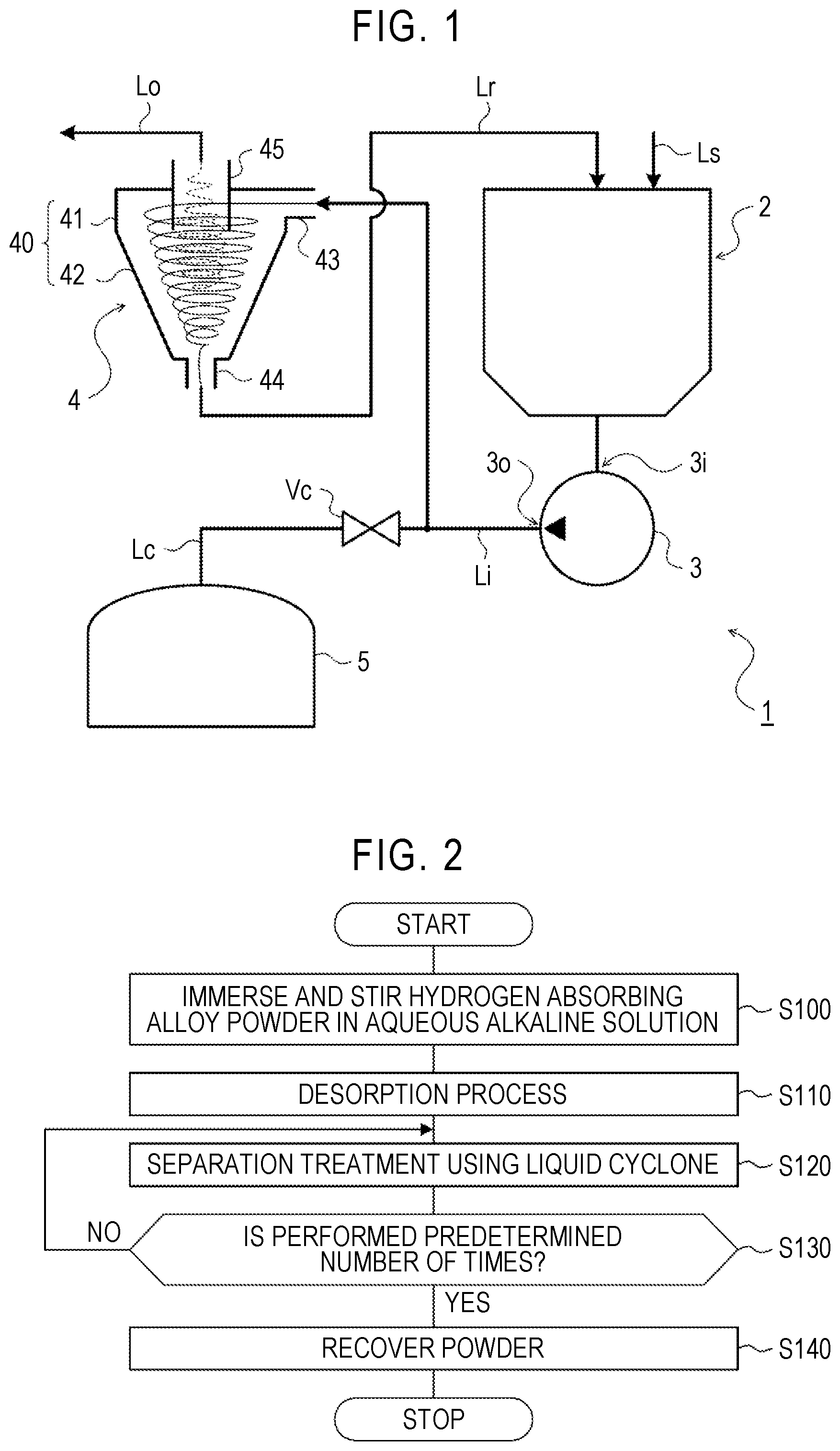 Patent US12134129 Figure 1 – Surface treatment method and device for hydrogen absorbing alloy powder