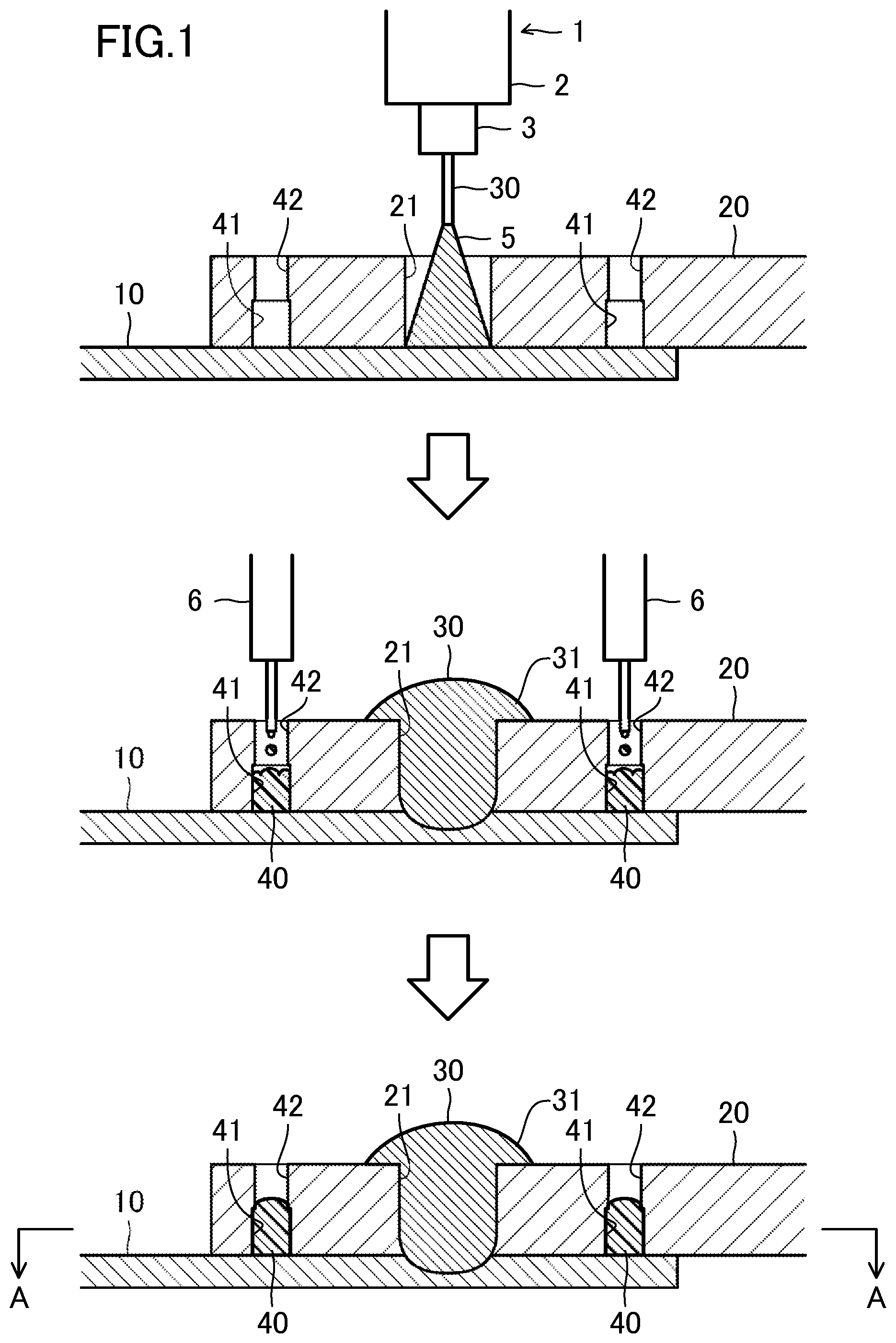 Patent US12134148 Figure 1 – Joining structure and joining method