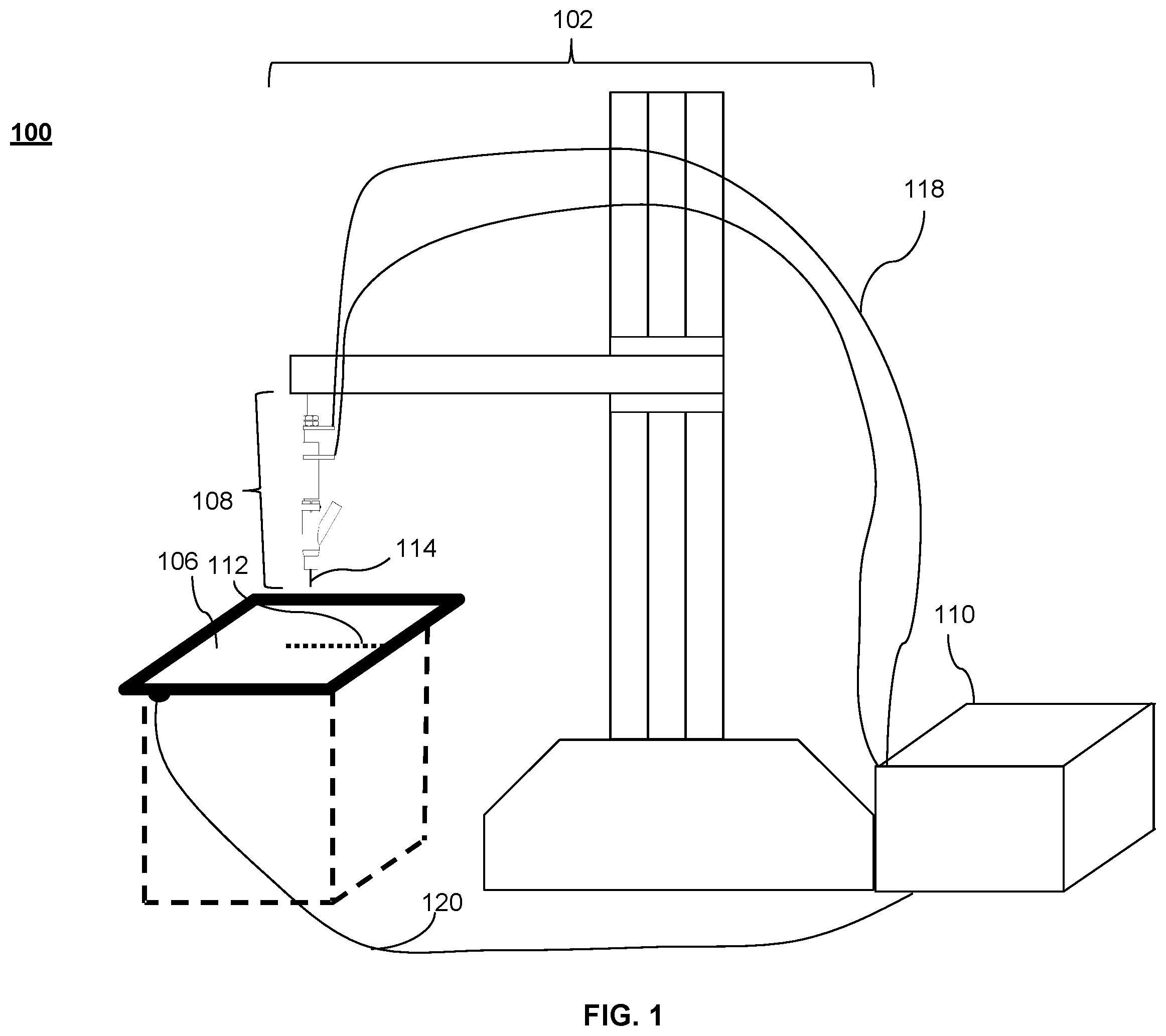 Patent US12134154 — Submerged arc welding systems and submerged arc welding torches to resistively preheat electrode wire — Figure 1