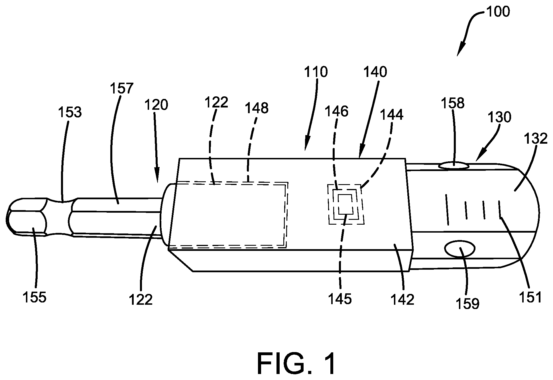 Patent US12134168 Figure 1 – Valve seat removal impact driver attachment device