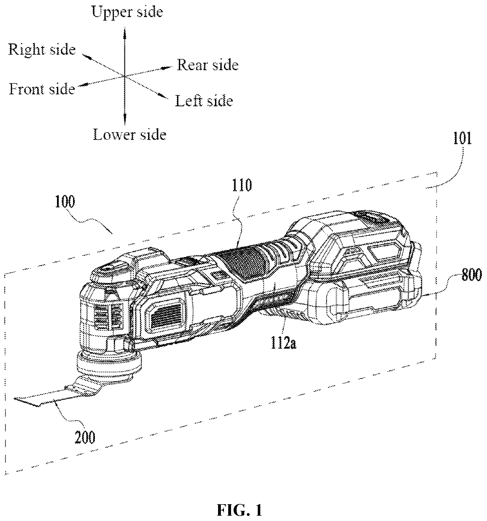 Patent US12134177 — Power tool — Figure 1