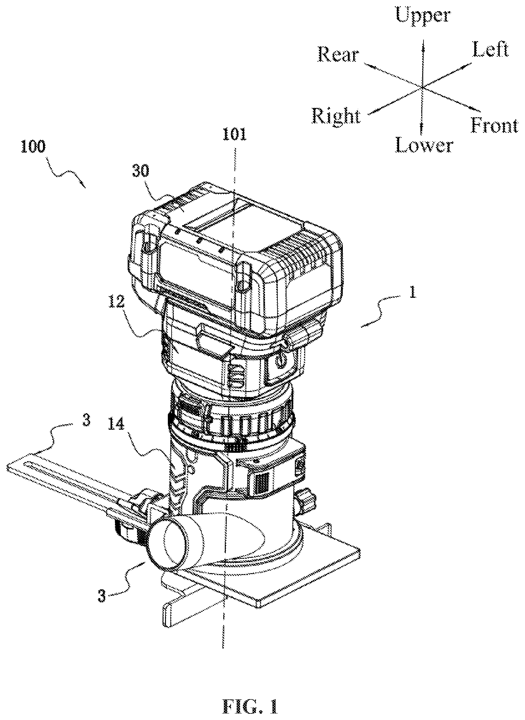 Patent US12134178 — Power tool — Figure 1