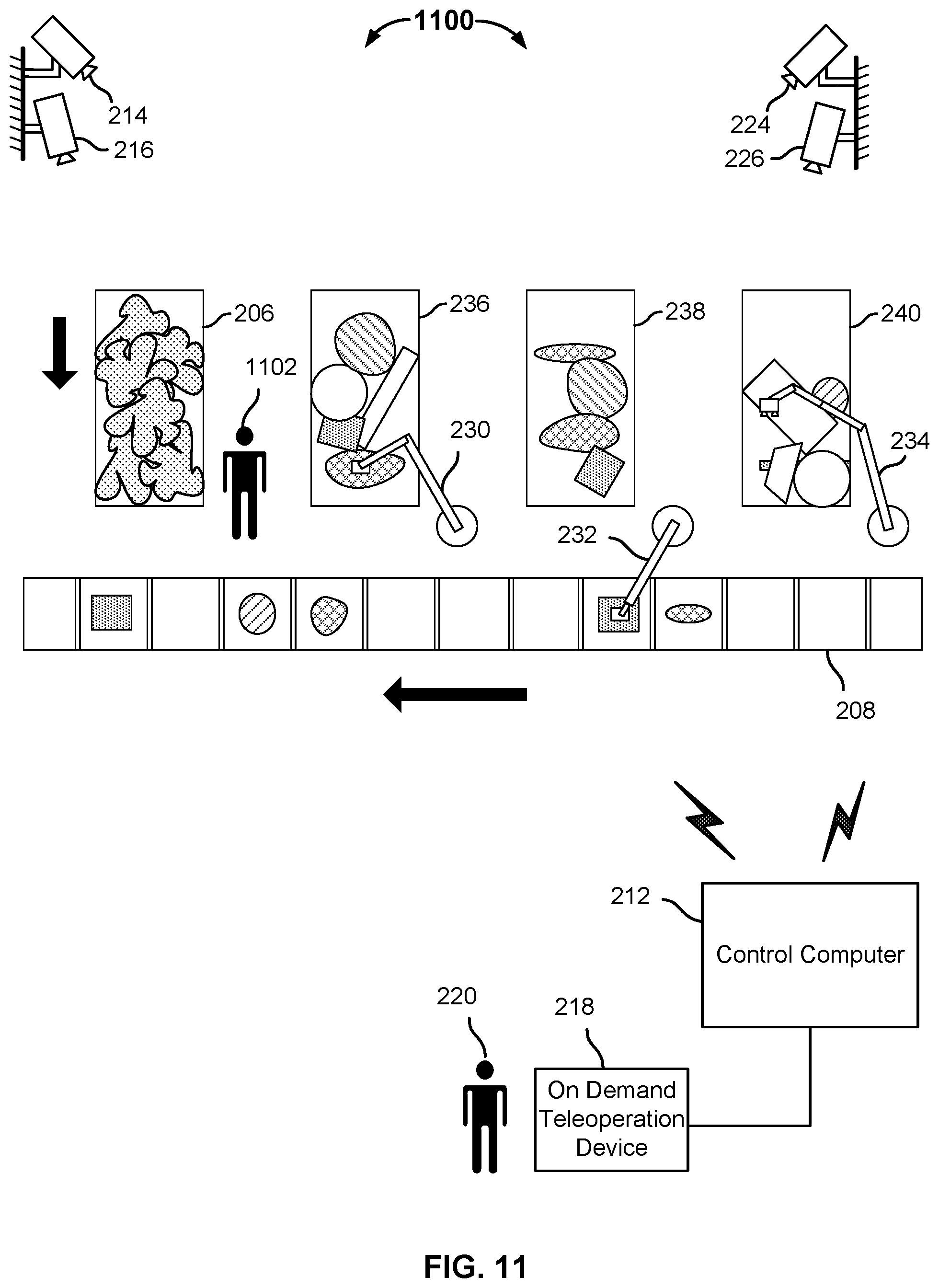 Patent US12134200 Figure 19 – Singulation of arbitrary mixed items