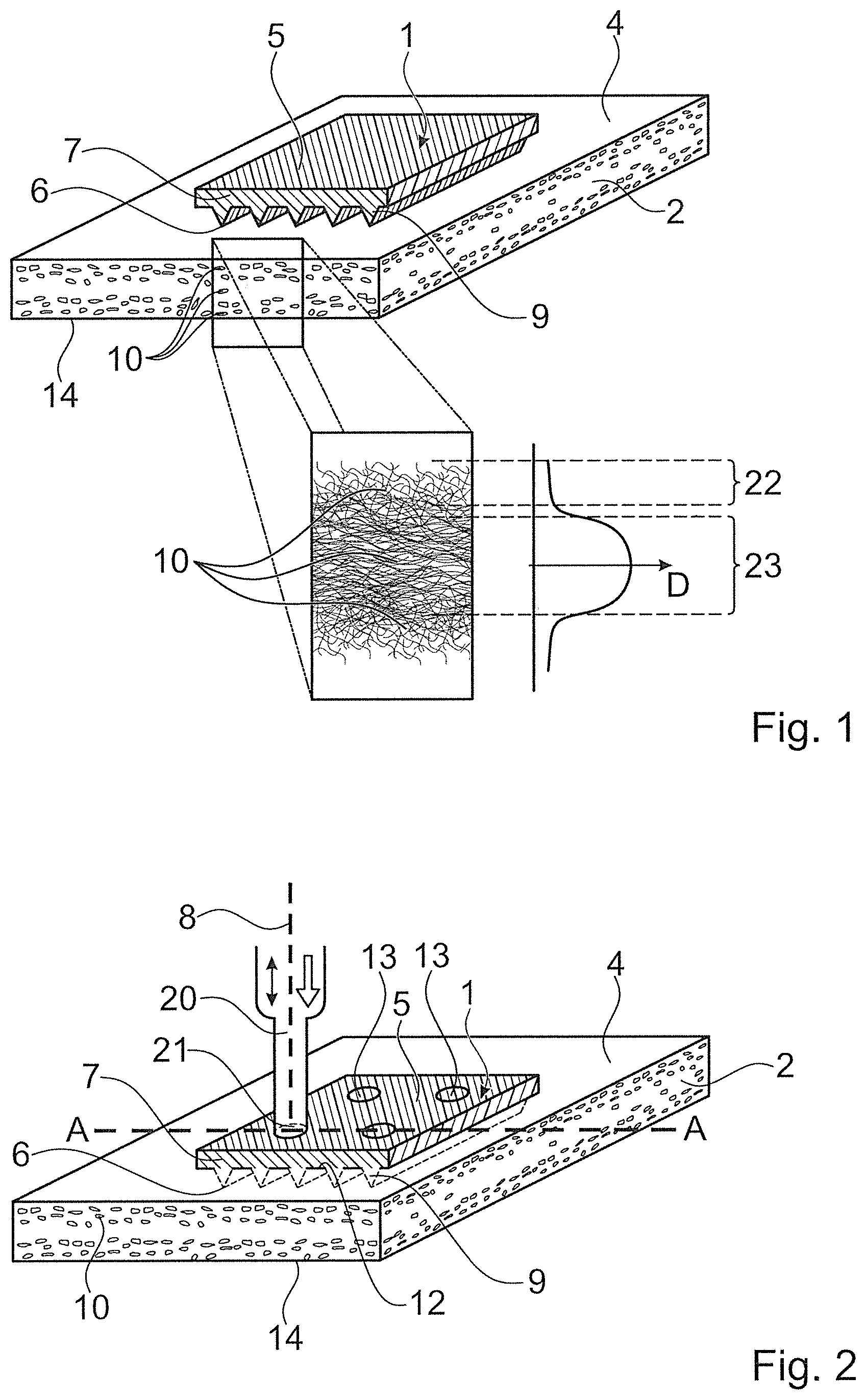 Patent US12134236 — Bonding objects together — Figure 1