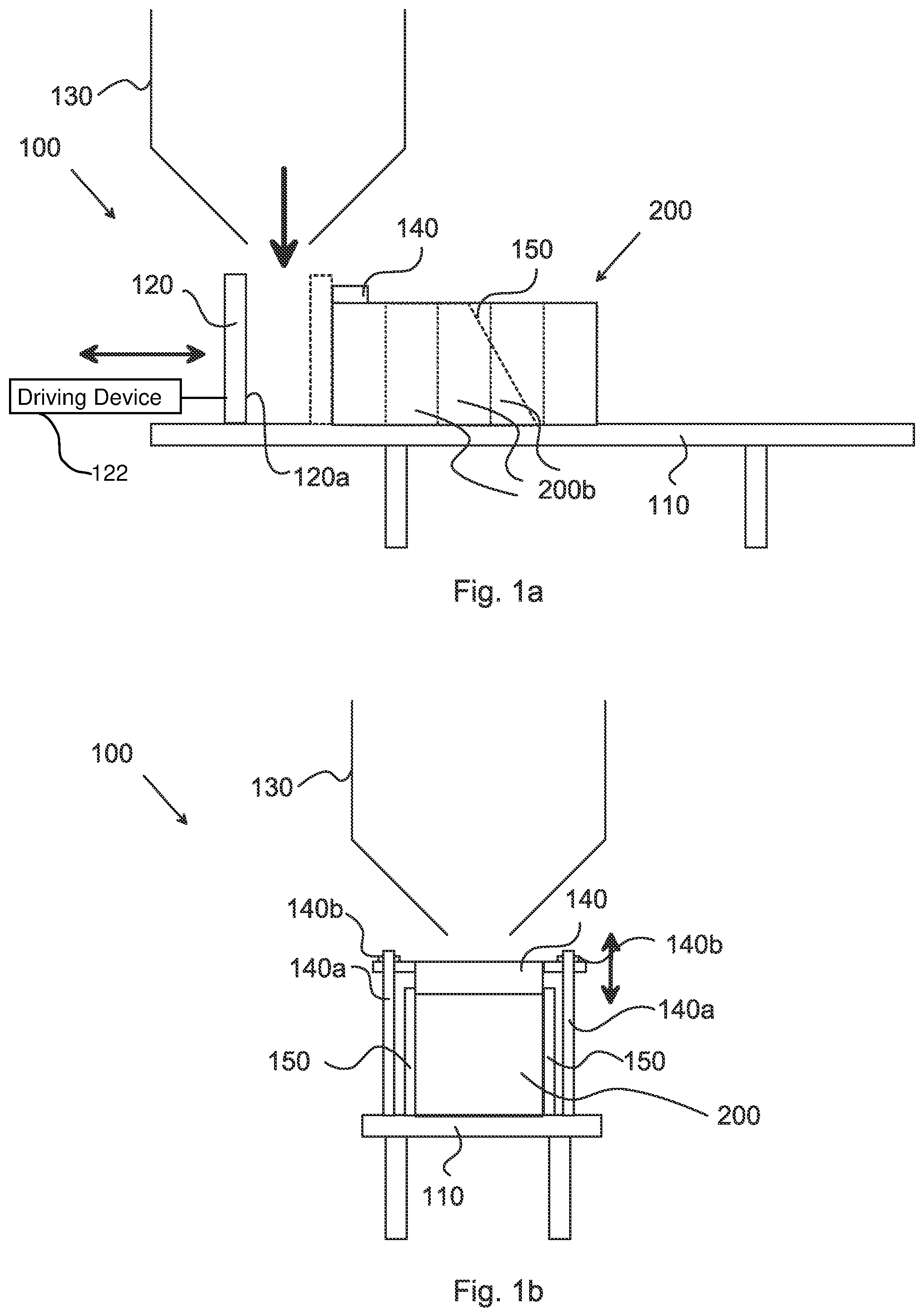 Patent US12134244 — Device for compressing blocks of insulation and method for compressing blocks of insulation — Figure 1