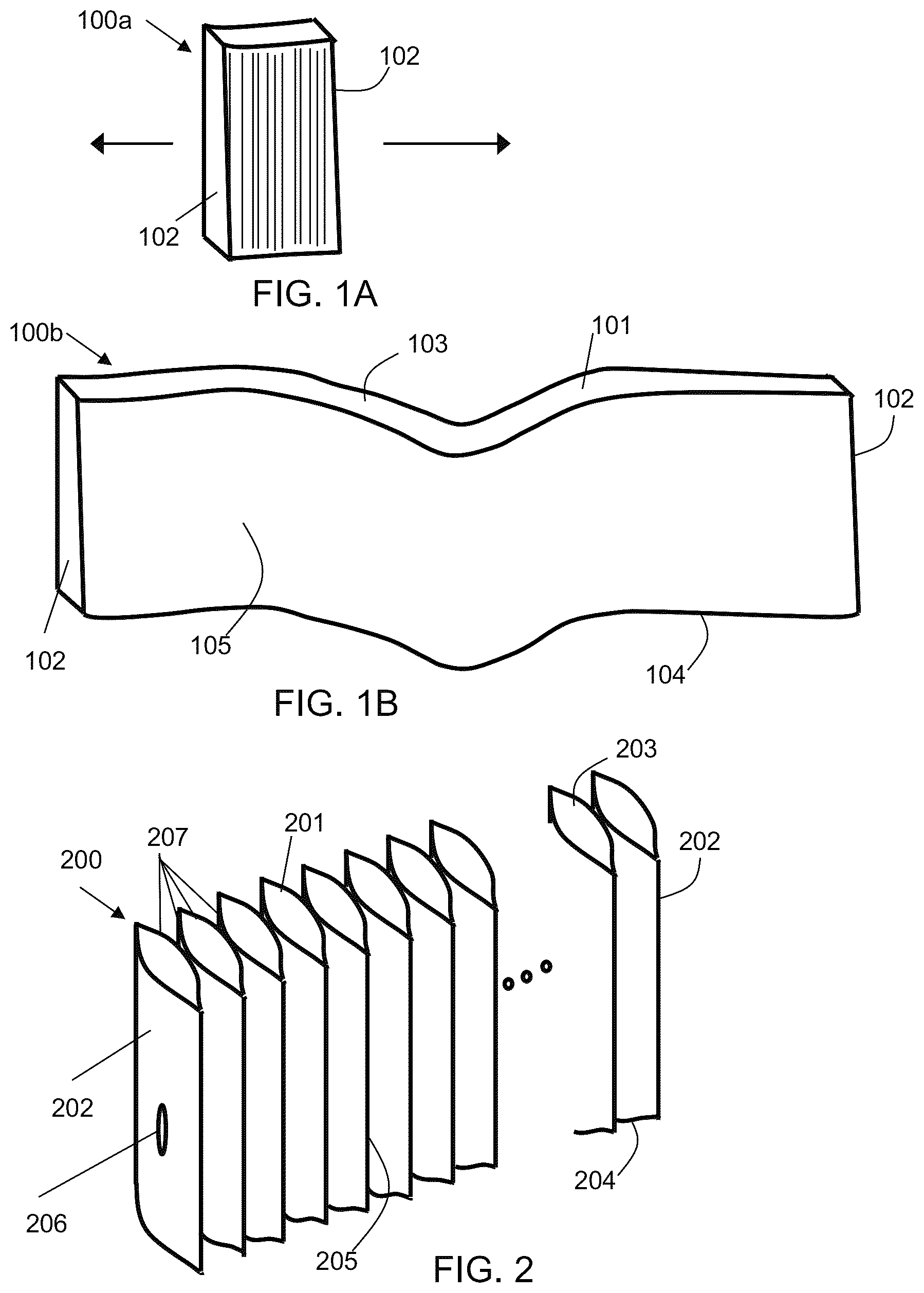 Patent US12134253 — Flexible furniture with wood panels and related methods — Figure 1