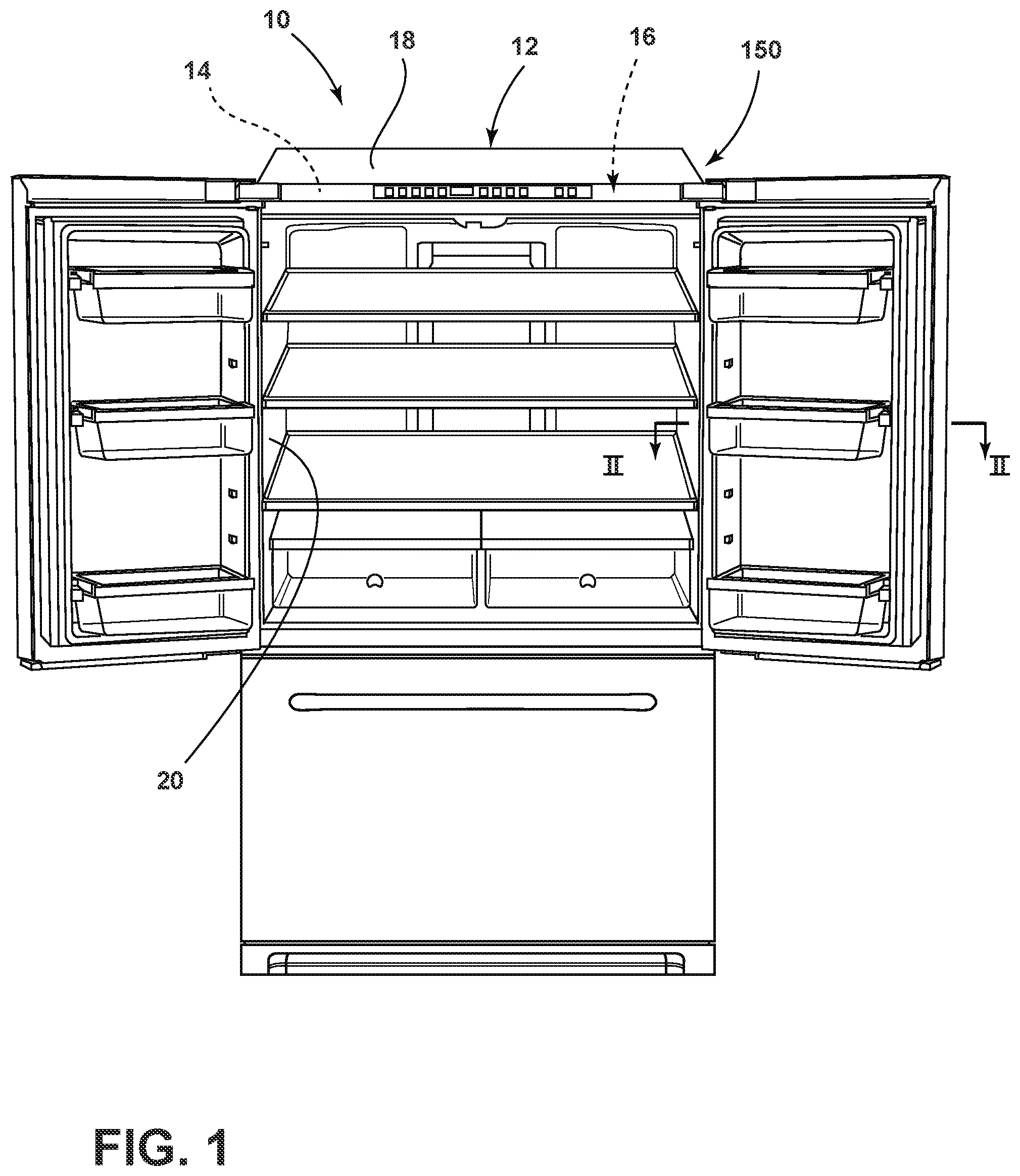 Patent US12134260 — Super insulating nano-spheres for appliance insulation and method for creating a super insulating nano-sphere material — Figure 1