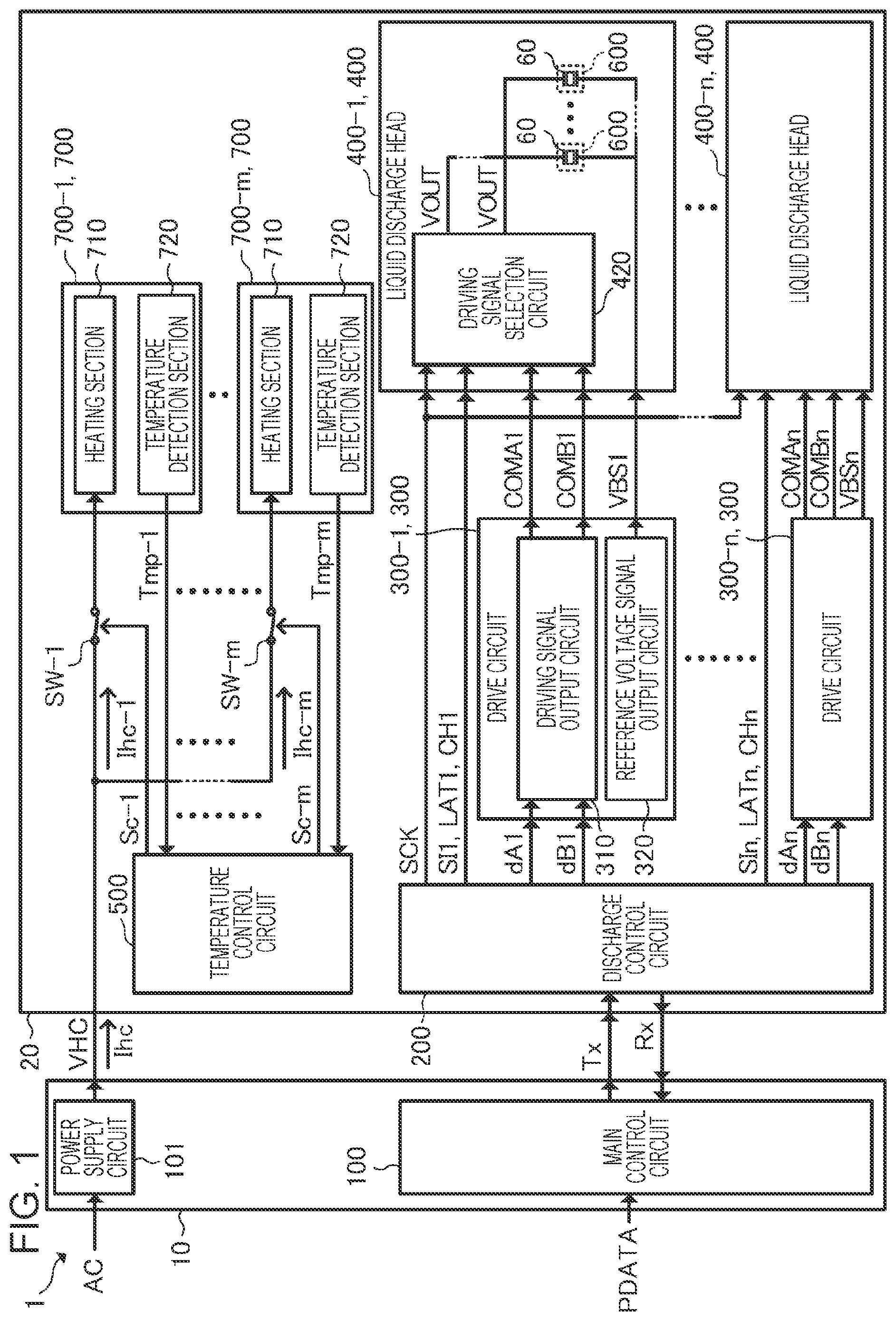 Patent US12134272 — Liquid discharge apparatus — Figure 1