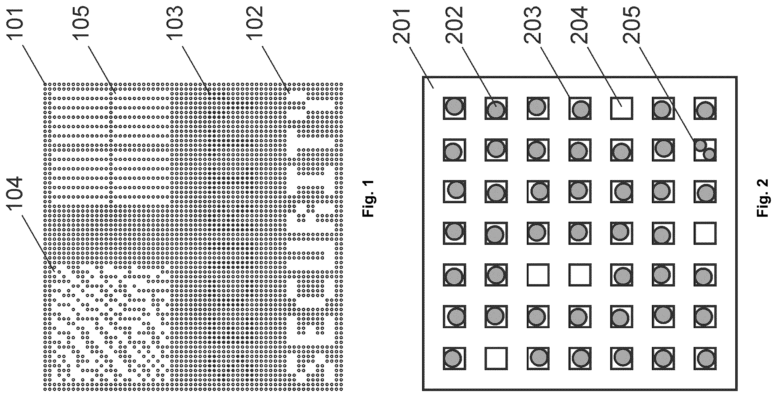 Patent US12134280 — Optical device with ordered scatterer arrays for secure identity and a method of producing the same — Figure 1