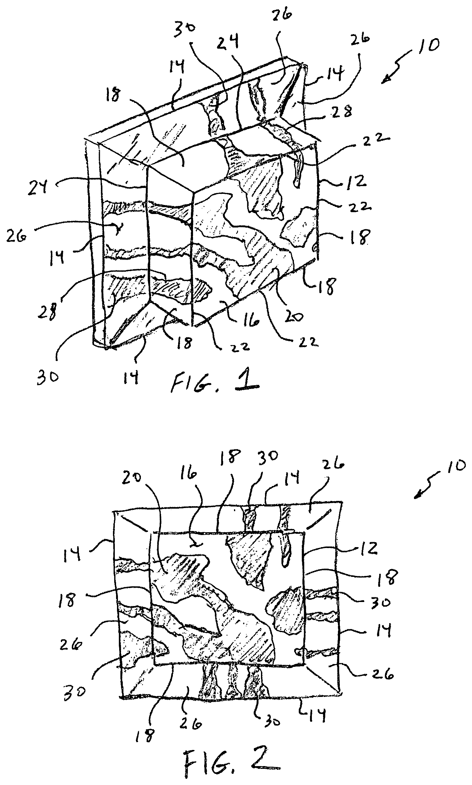 Patent US12134283 — Art or decorative piece — Figure 1