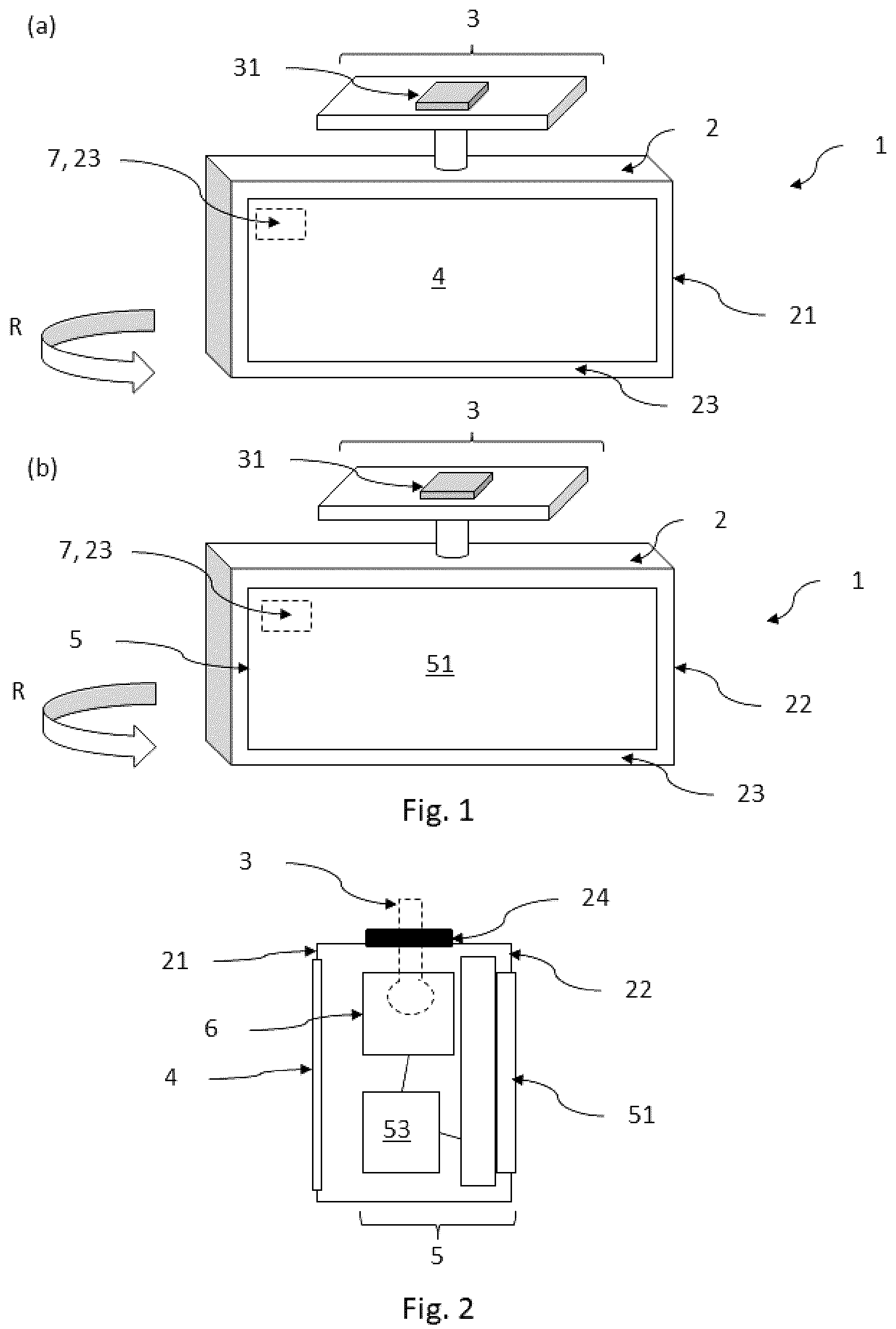 Patent US12134352 — Hybrid interior mirror with error recognition — Figure 1