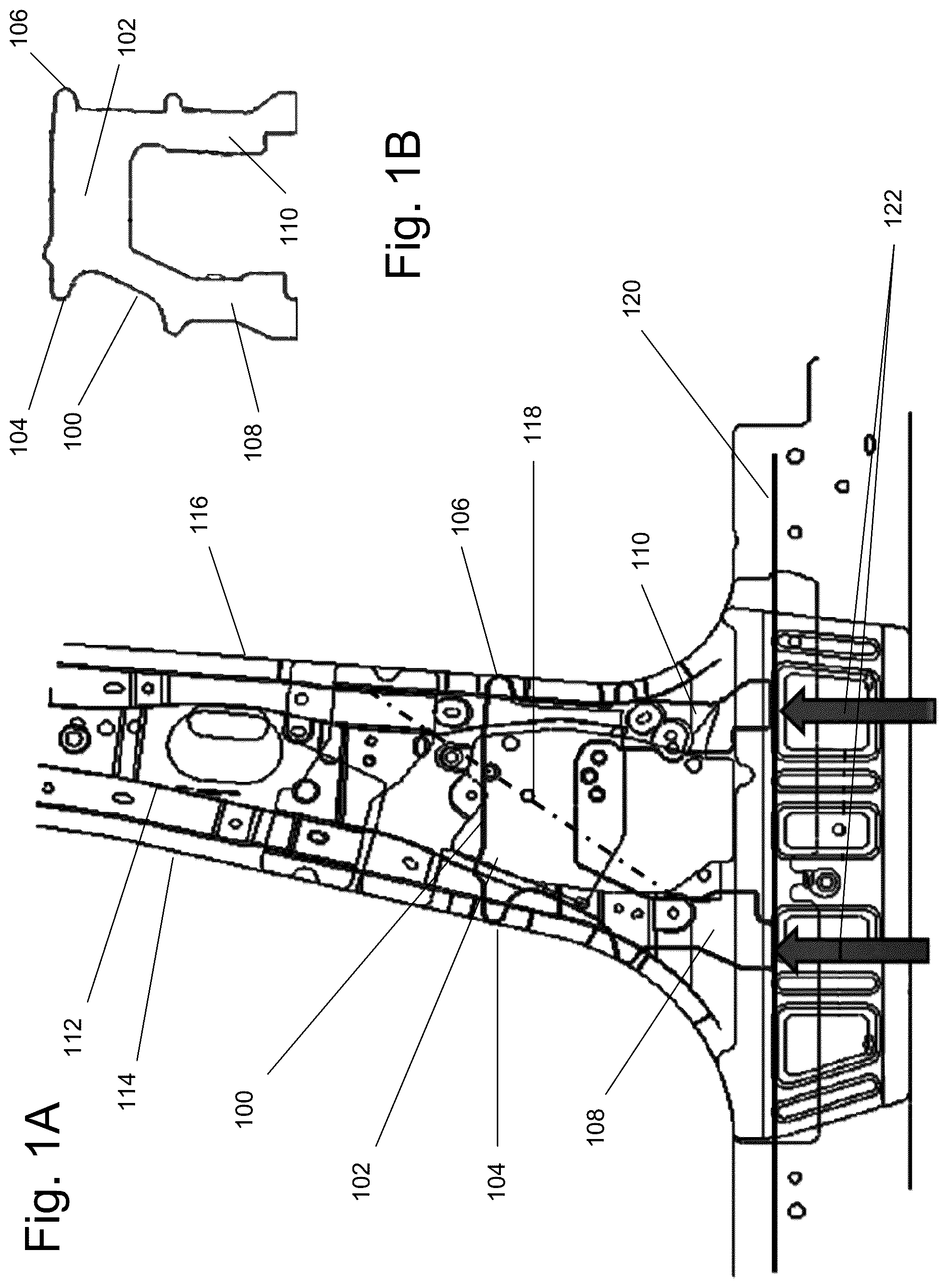 Patent US12134359 — Vehicle noise vibration reduction structure — Figure 1