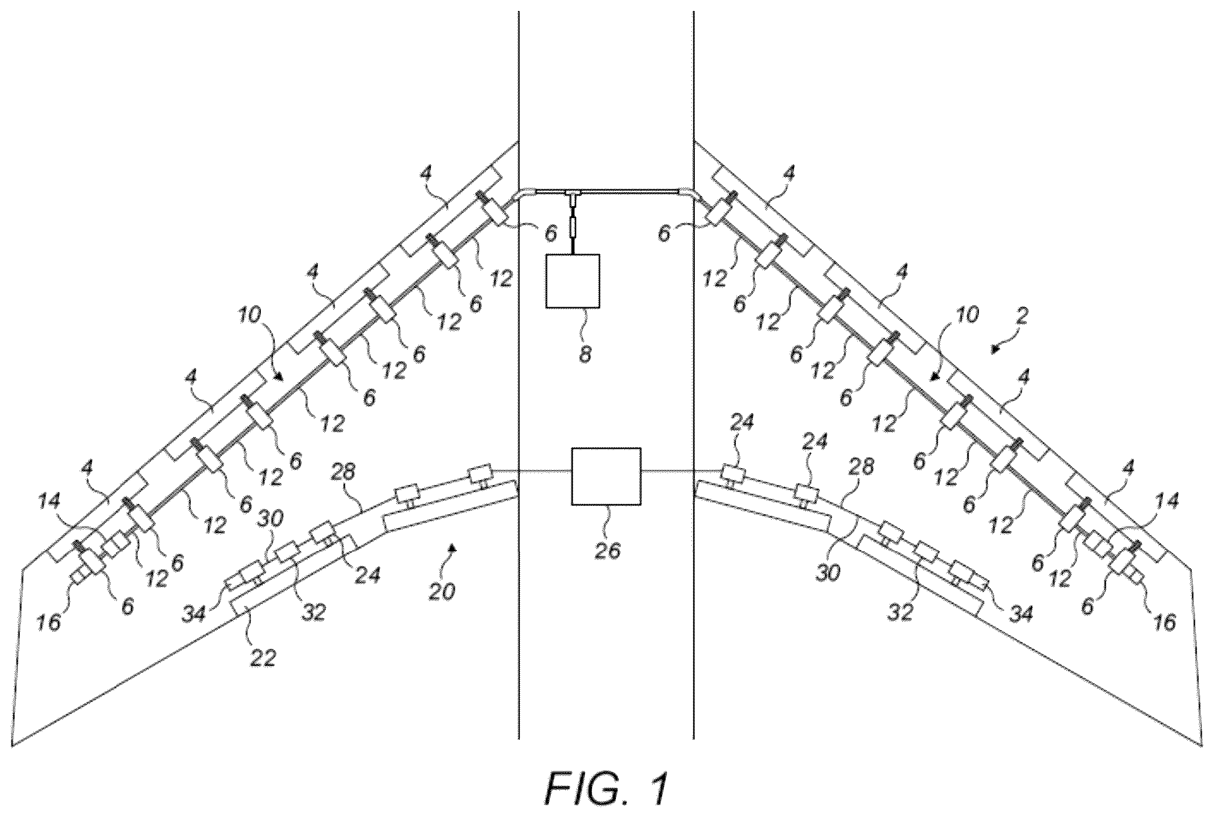 Patent US12134374 — Braking device — Figure 1