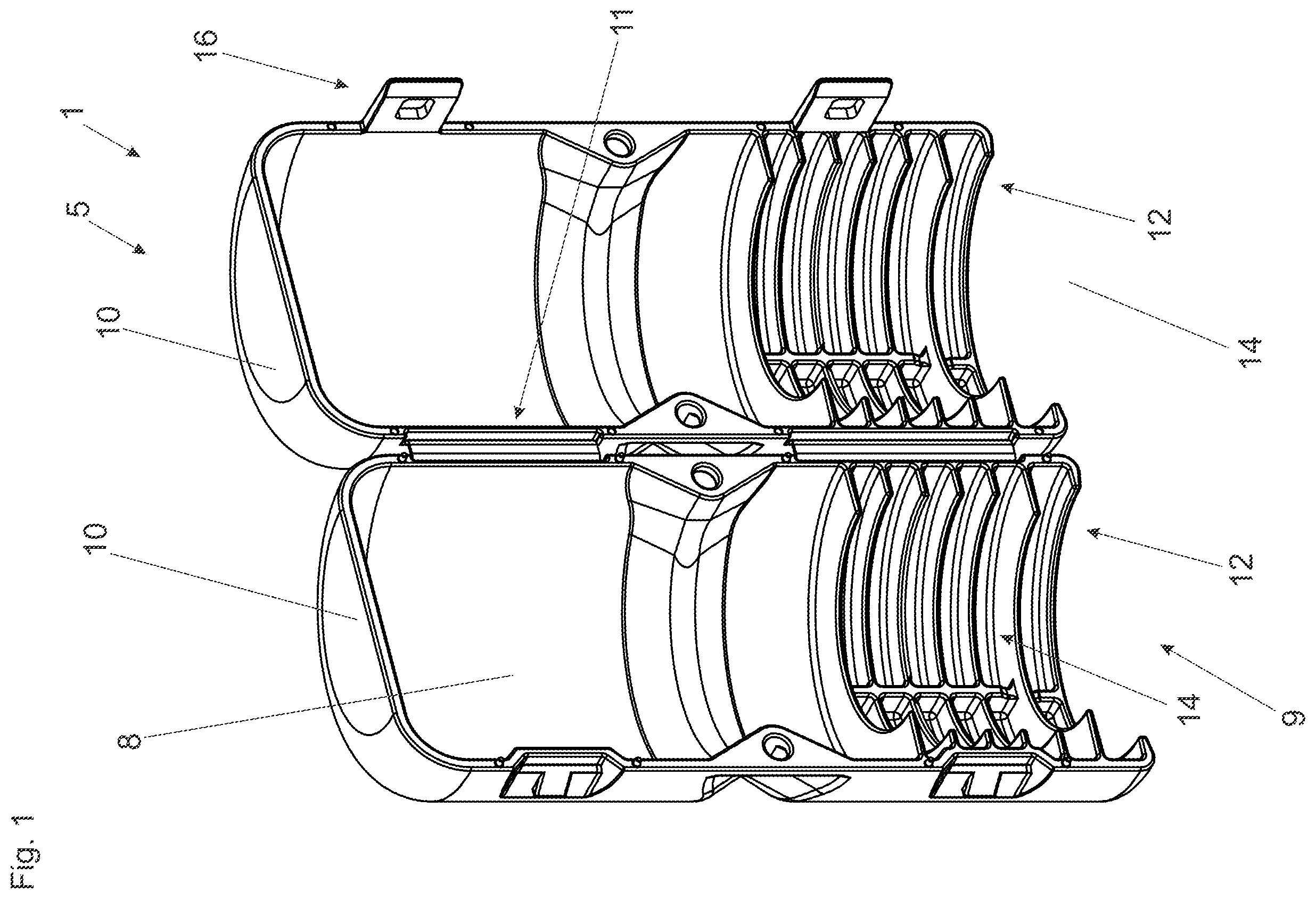 Patent US12134500 — Method for protecting tubing — Figure 1
