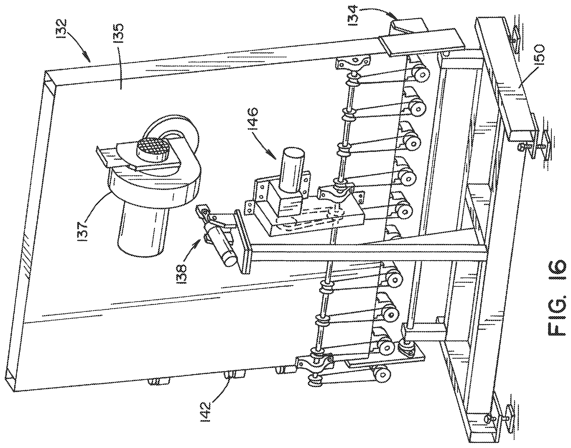 Patent US12134512 Figure 19 – Racking system and method