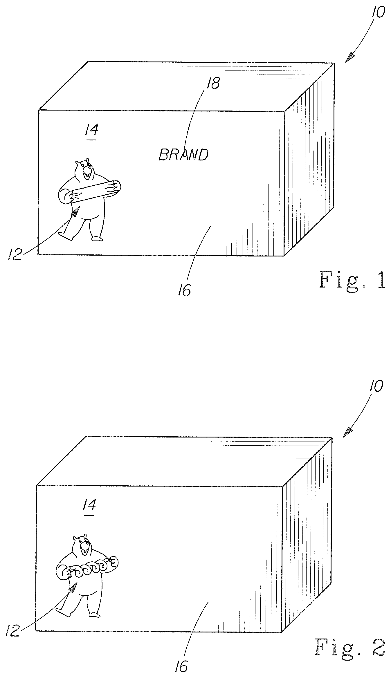 Patent US12134513 — Array of sanitary tissue products — Figure 1