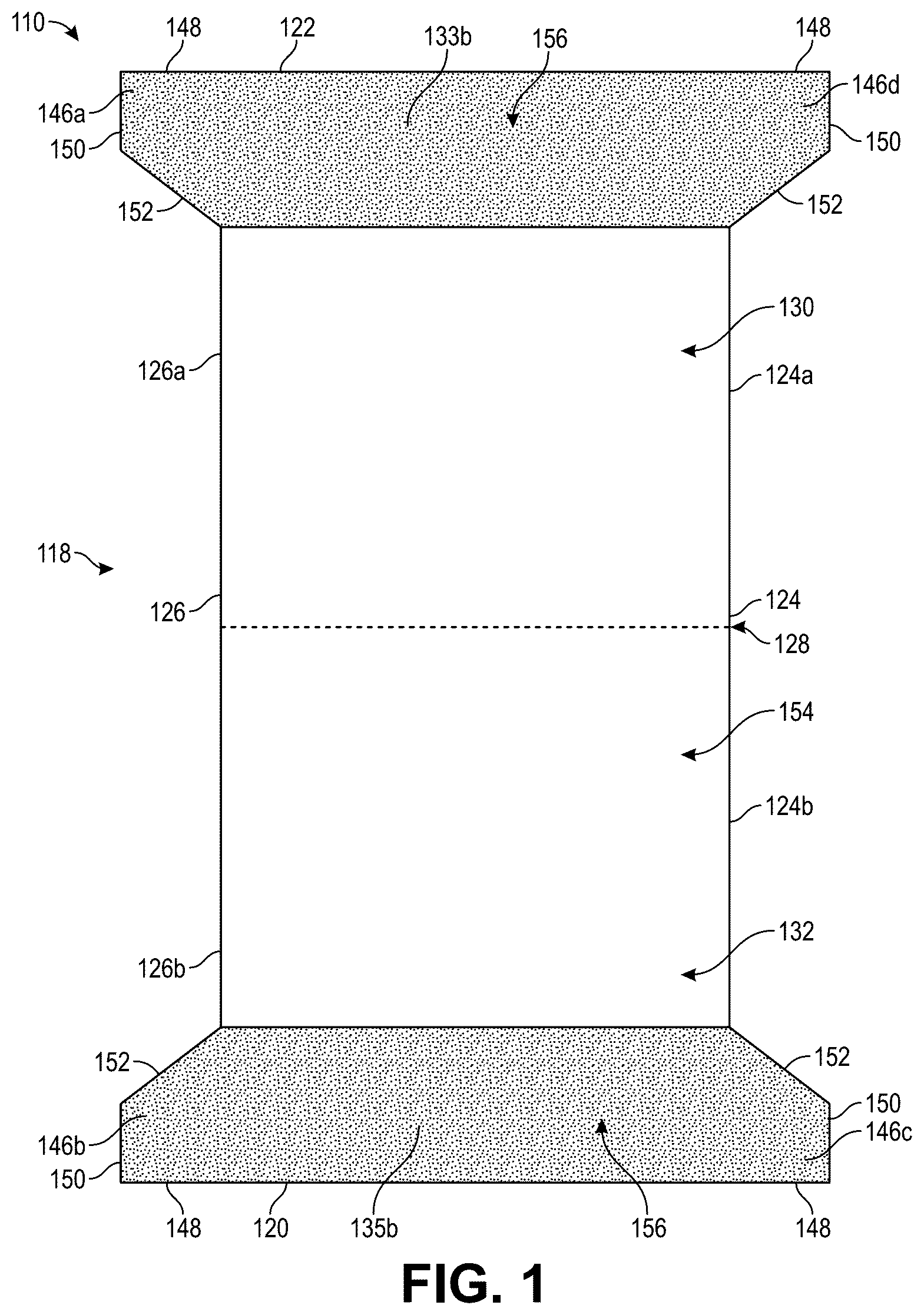 Patent US12134515 Figure 1 – Chemical and biological isolation bag