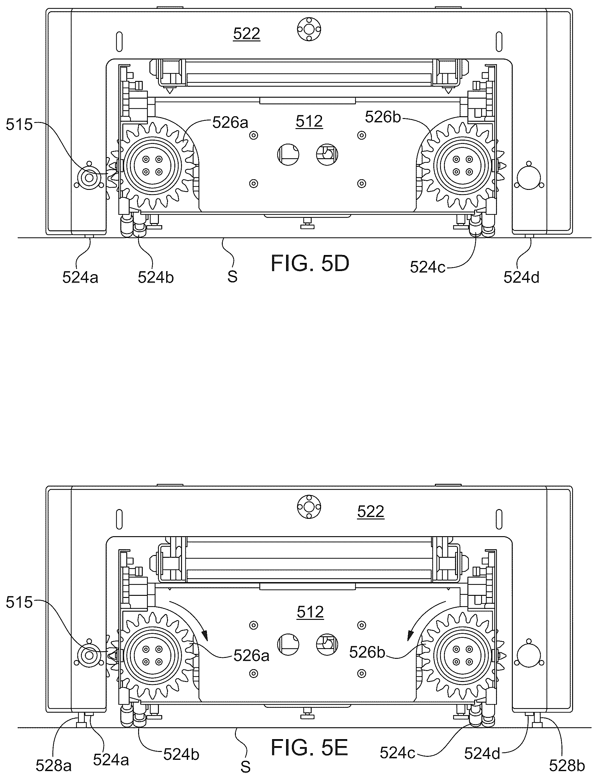 Patent US12134519 Figure 14 – Material handling system using a plurality of vehicles in a plurality of modes of operation