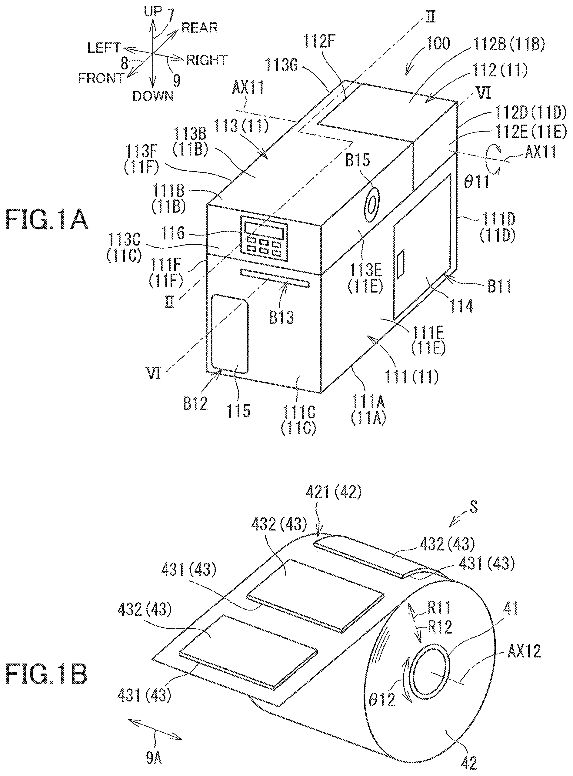 Patent US12134535 — Image recording apparatus — Figure 1