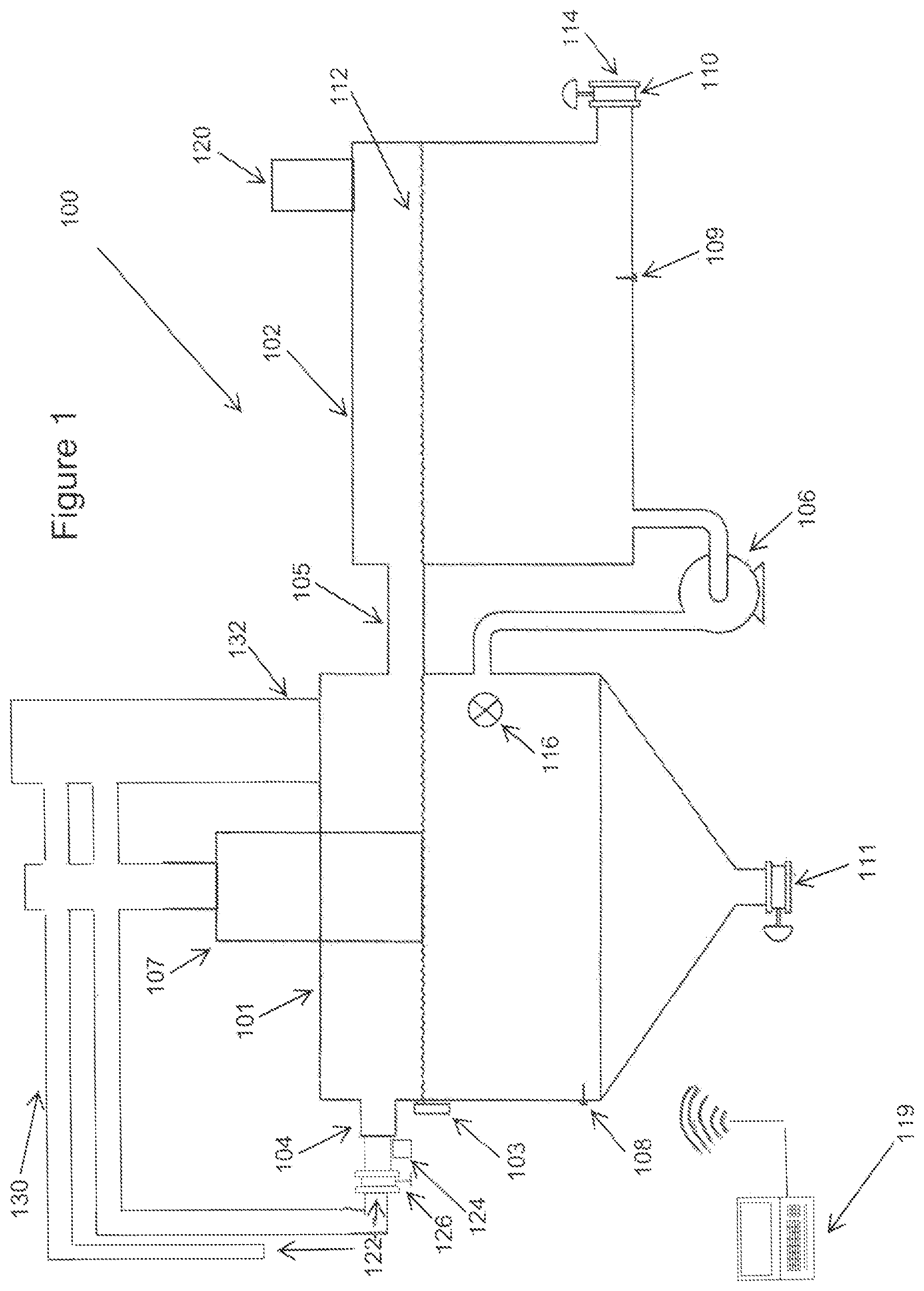 Patent US12134570 Figure 1 – Arrangement for treating wastewater