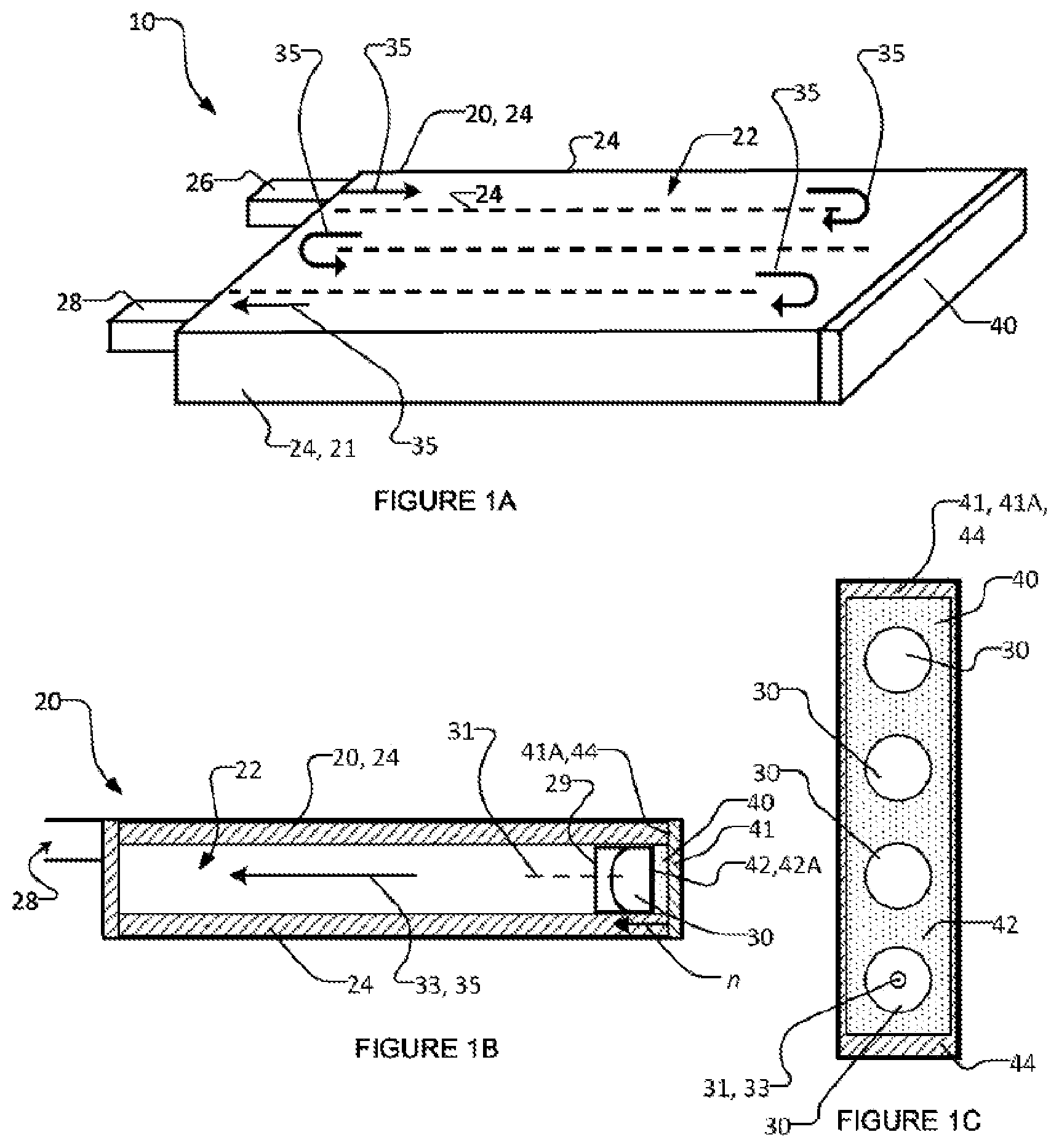 Patent US12134572 — Heat dissipation apparatus and methods for UV-LED photoreactors — Figure 1