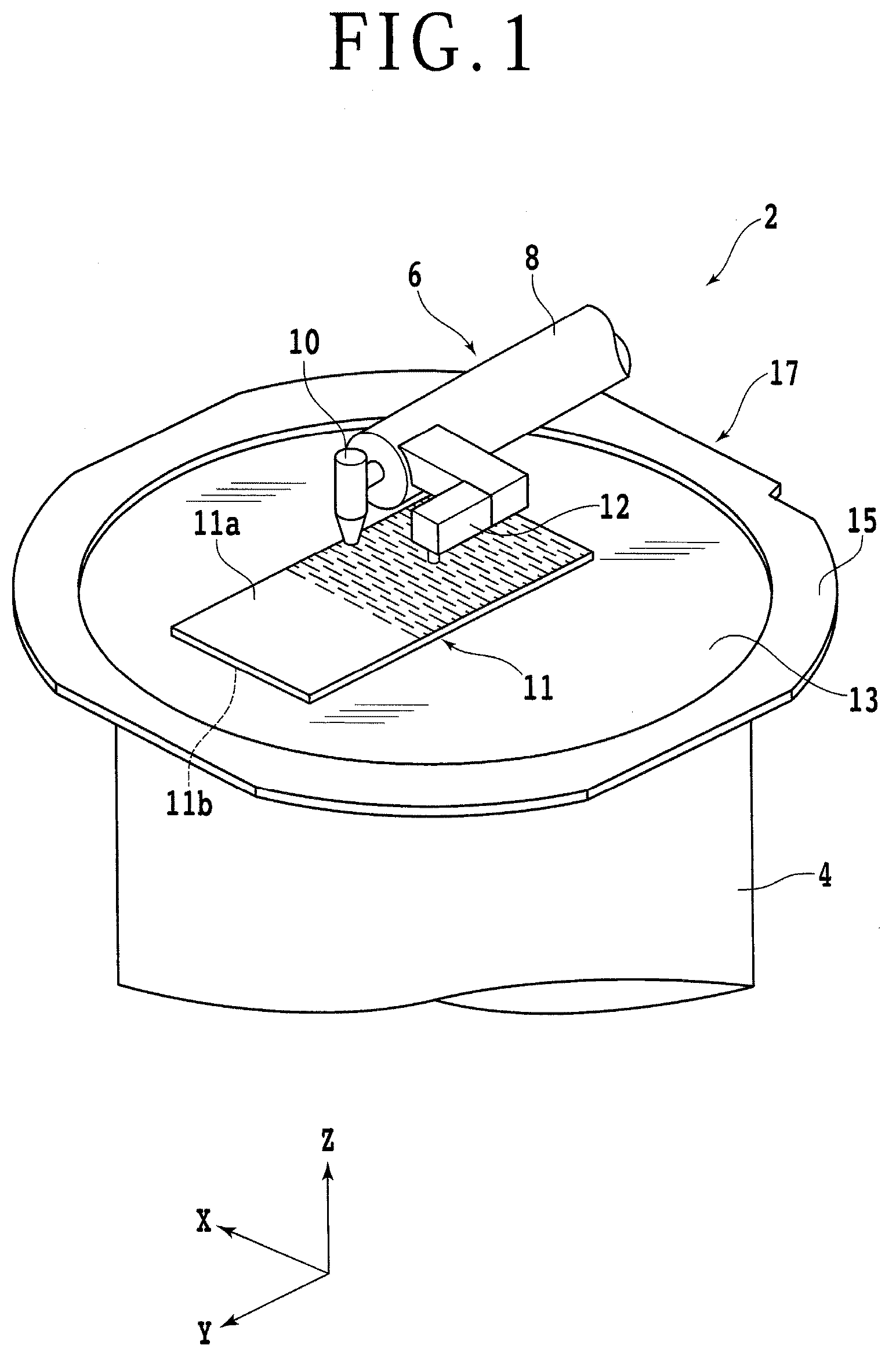 Patent US12134577 — Manufacturing method of plate-shaped object — Figure 1