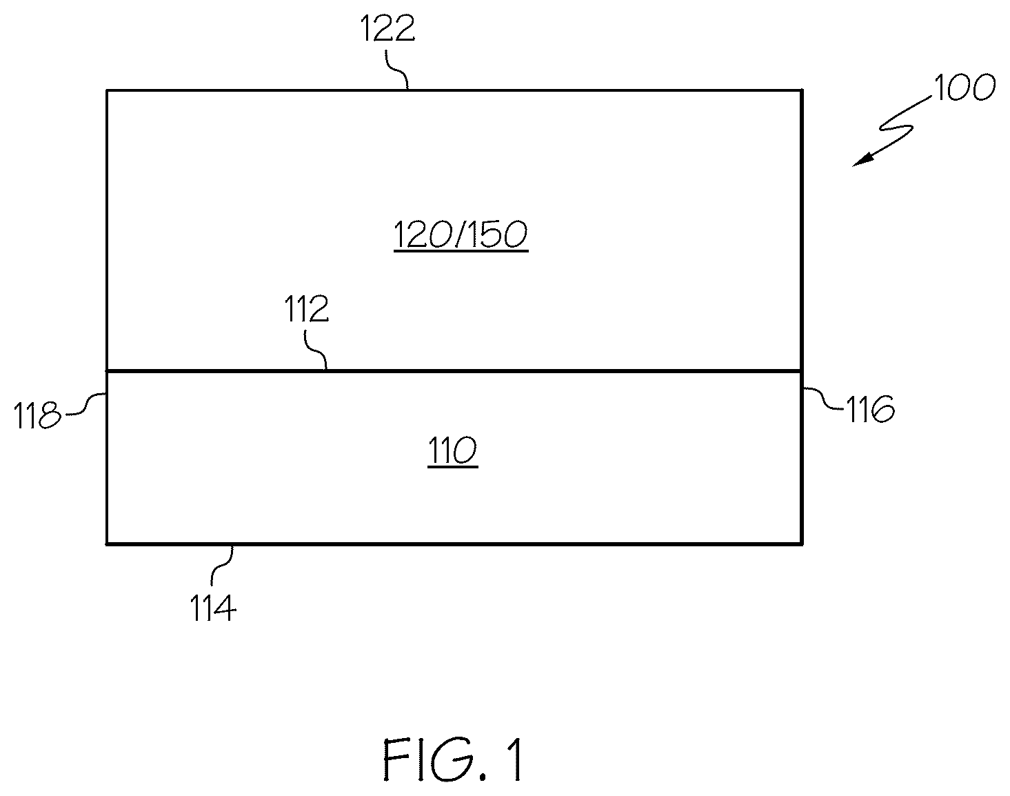Patent US12134579 — Coated articles with optical coatings having residual compressive stress — Figure 1