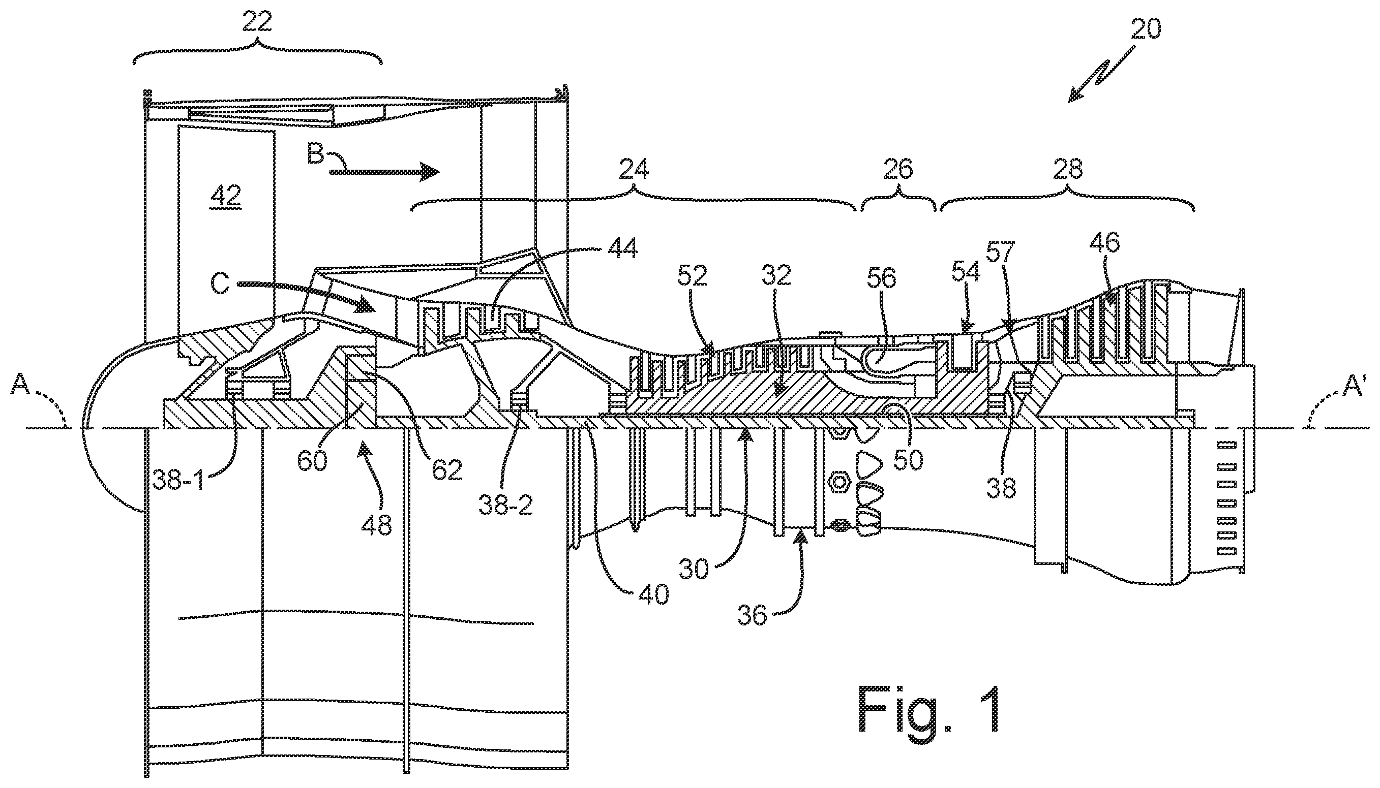 Patent US12134583 Figure 1 – Particle based inserts for CMC