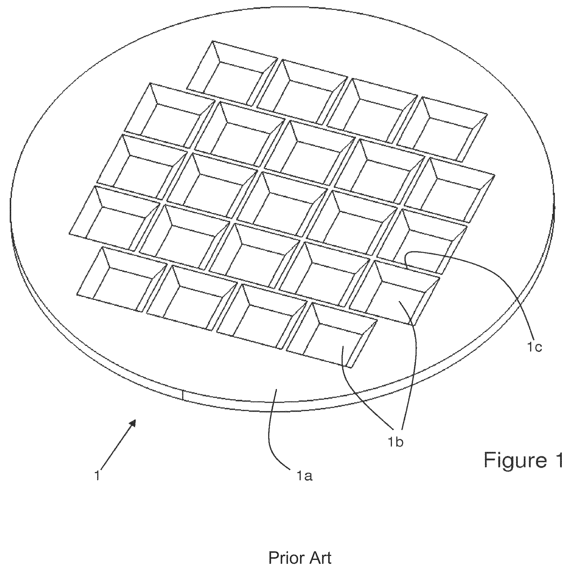 Patent US12134754 — Well inserts with brittle membranes and method of manufacturing the same — Figure 1