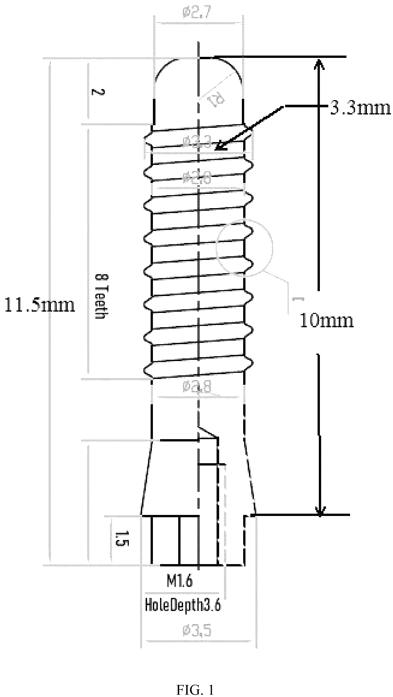 Patent US12134815 — Implant-specific medical titanium alloy achieving immediate implant placement and preparation method for implant-specific medical titanium alloy — Figure 1
