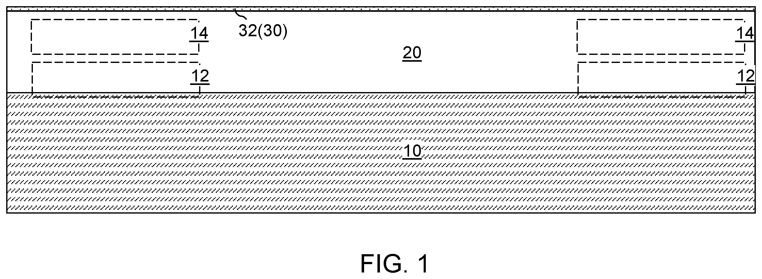 Patent US12134824 — Undercut-free patterned aluminum nitride structure and methods for forming the same — Figure 1